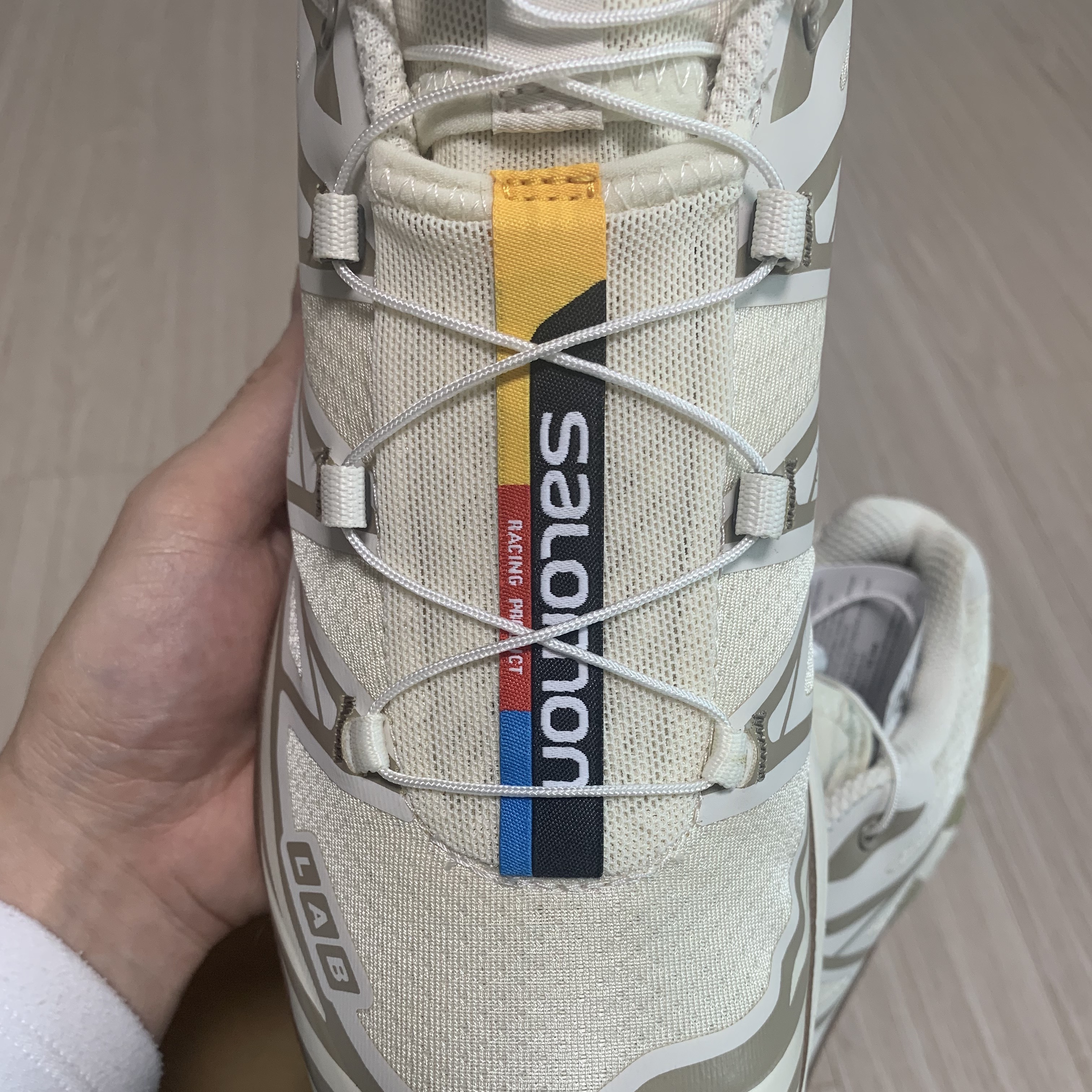 Salomon XT-6 Turtledove 착용 스타일 - 5
