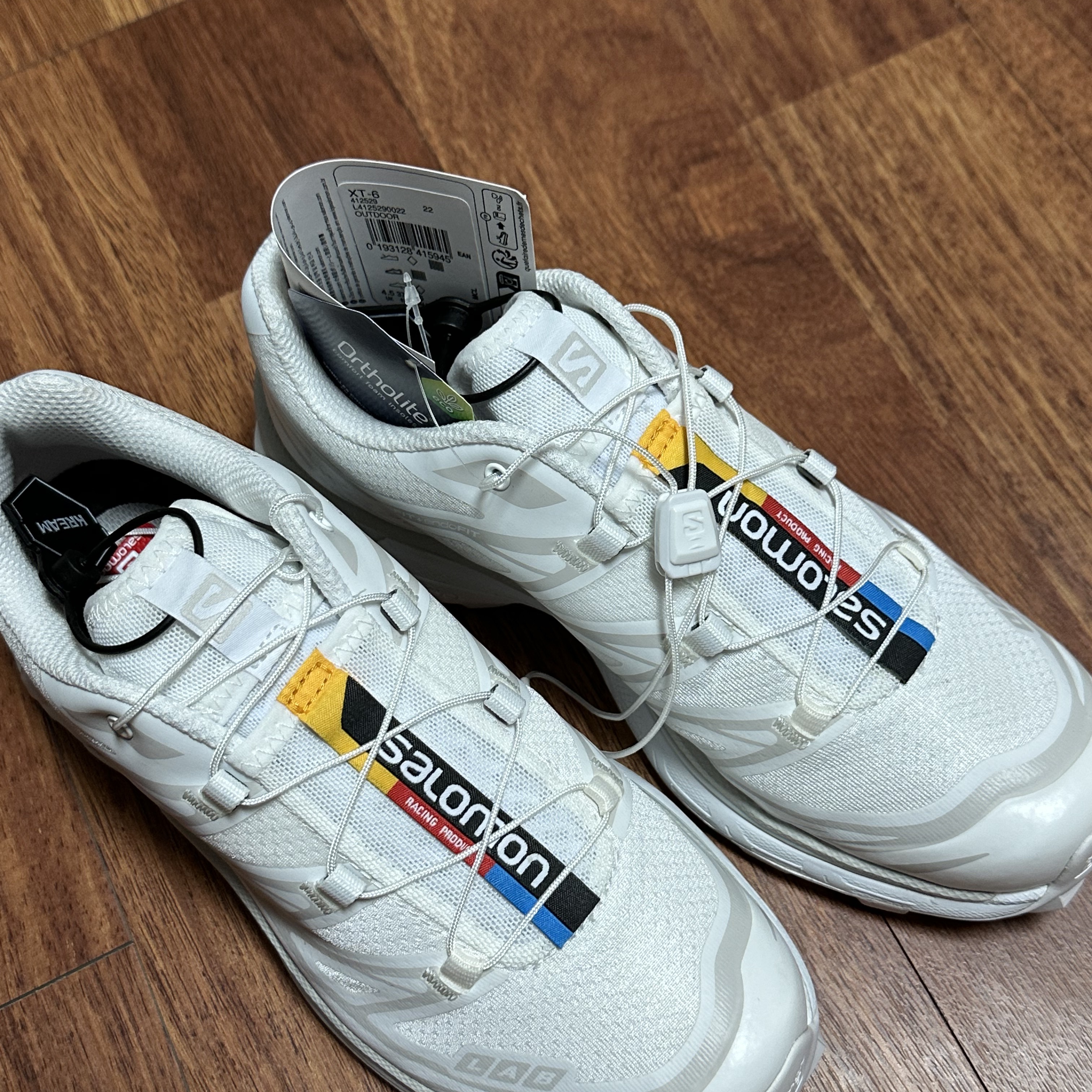 Salomon XT-6 ADV White 착용 스타일 - 3