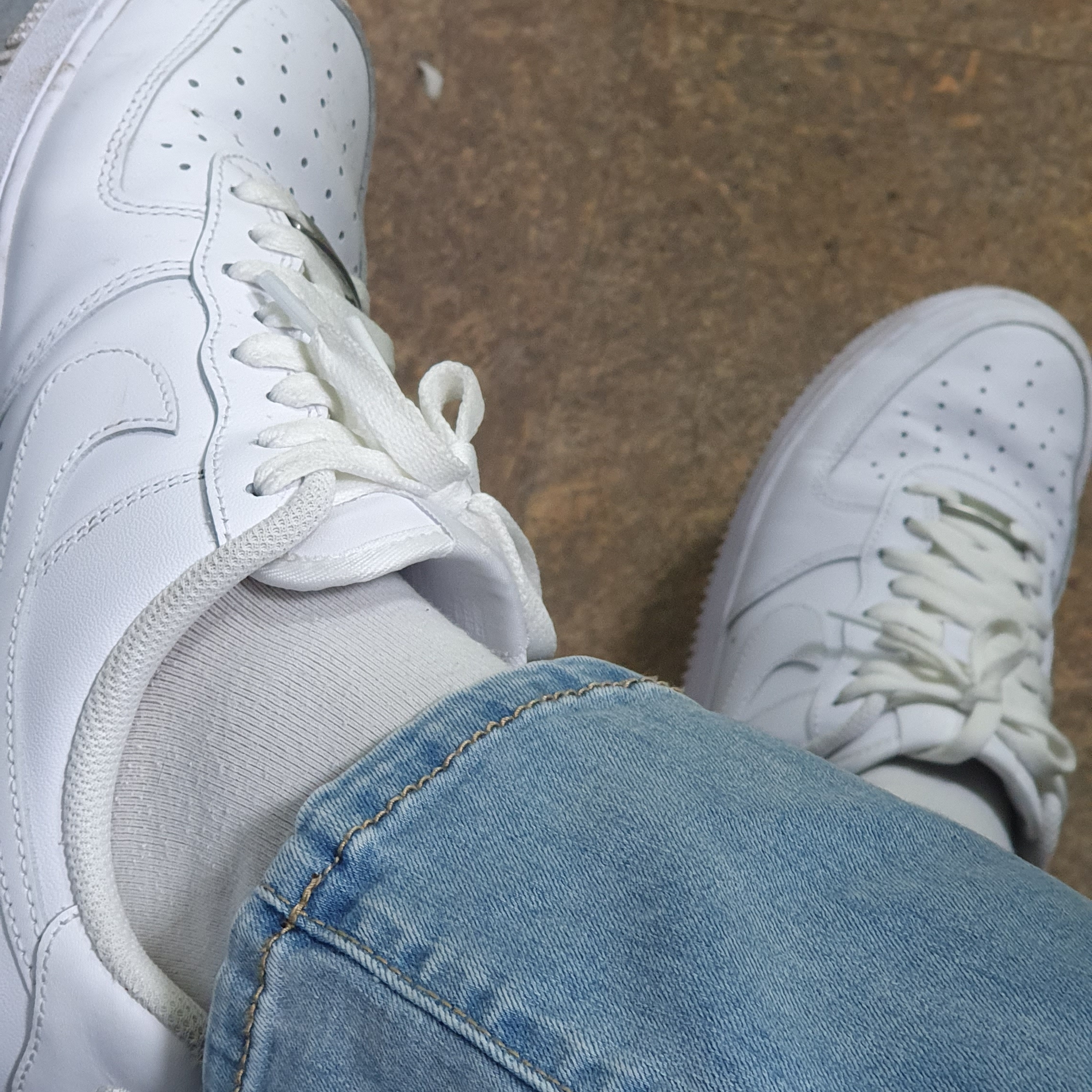Nike Air Force 1 '07 Low White 착용 스타일