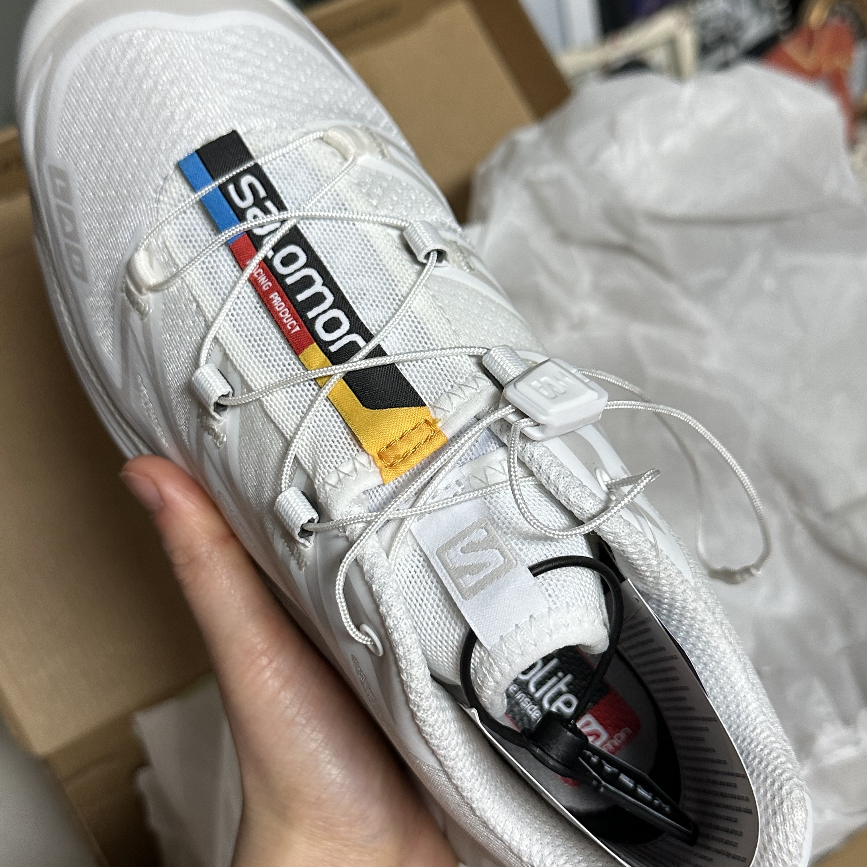 Salomon XT-6 ADV White 착용 스타일 - 4