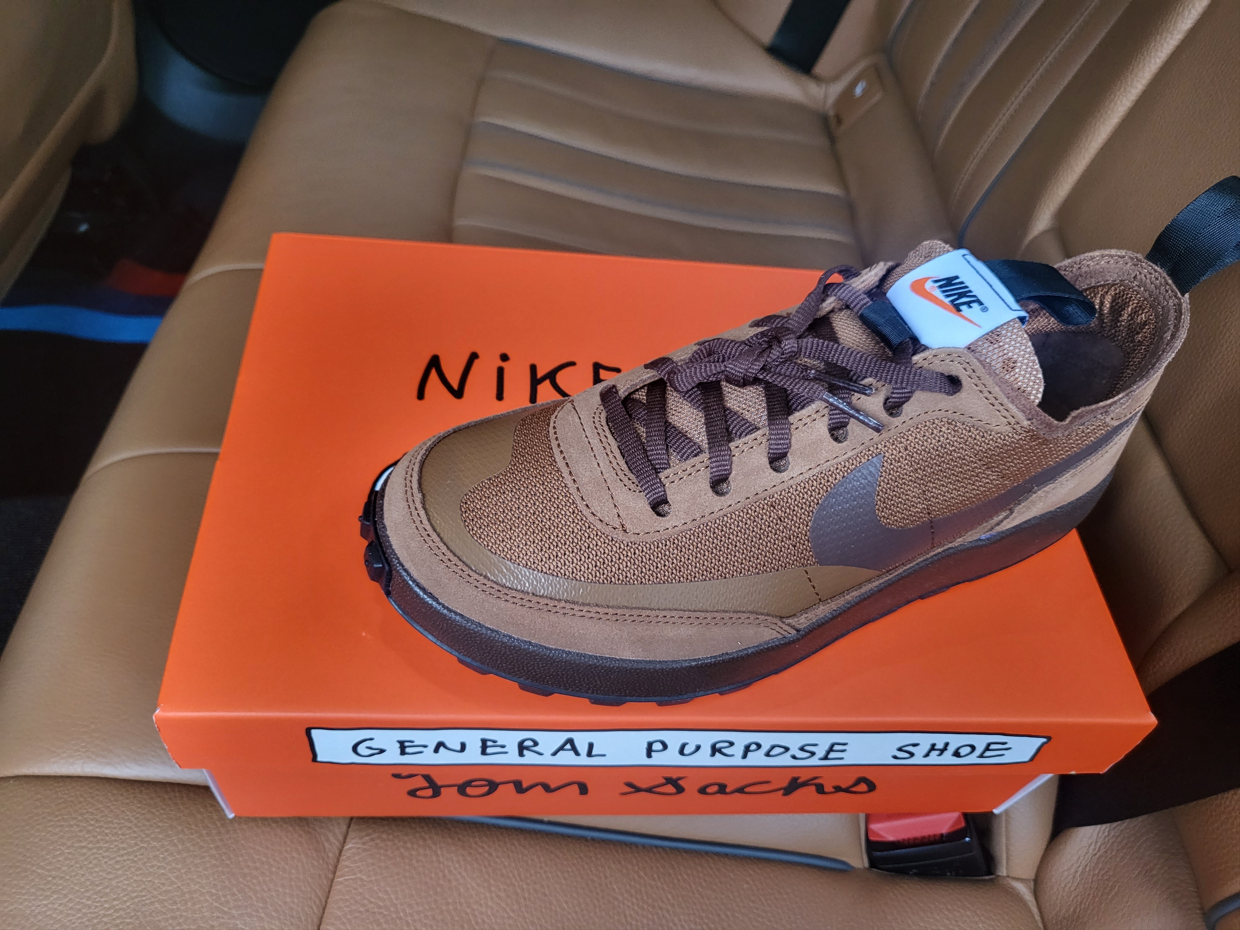 Nike x Tom Sachs General Purpose Shoe Brown 착용 스타일