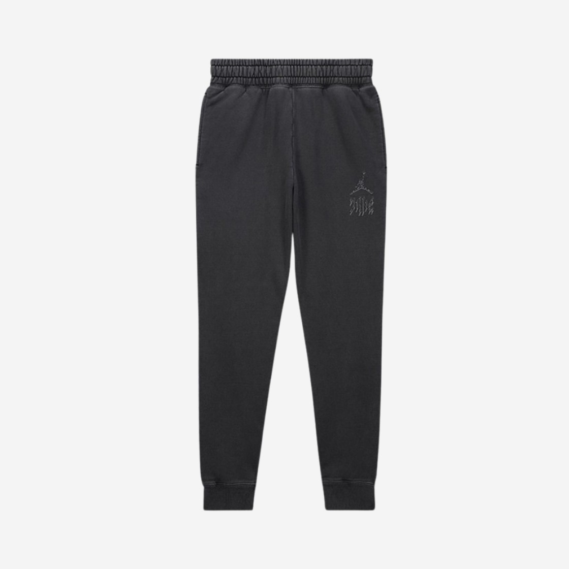 (W) Jordan x Billie Eilish Fleece Pants Black - Asia 상세 이미지 1