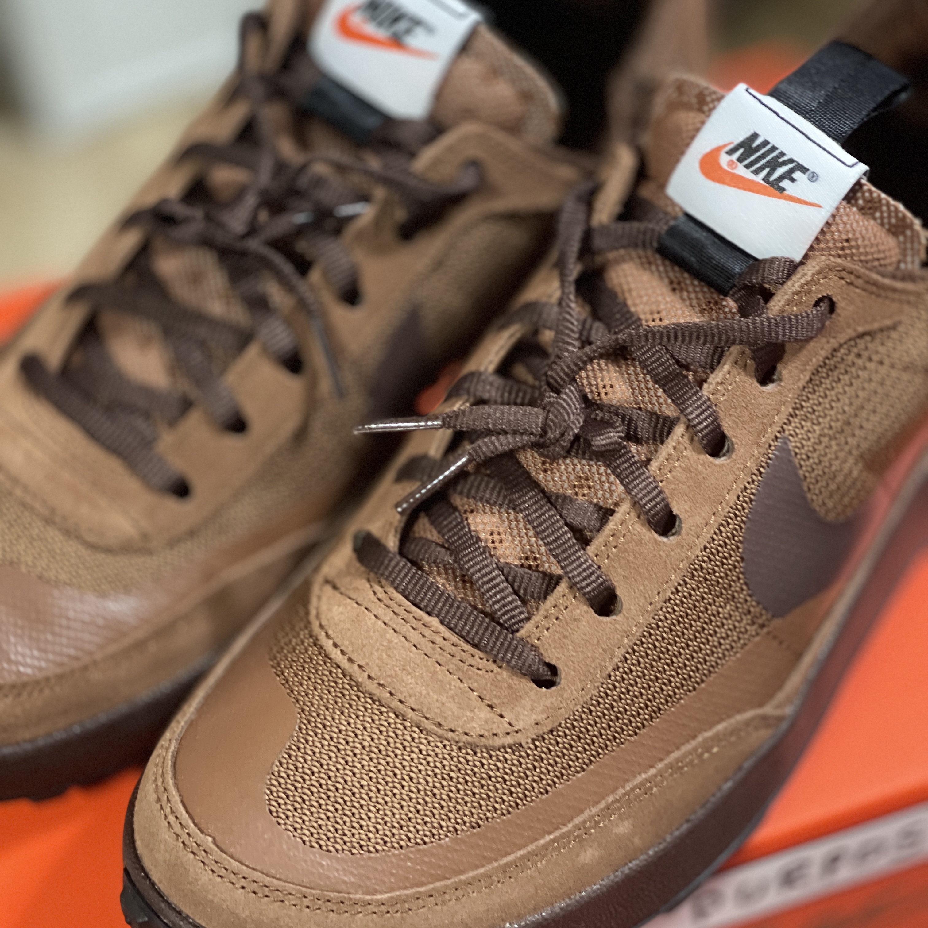 Nike x Tom Sachs General Purpose Shoe Brown 착용 스타일 - 2