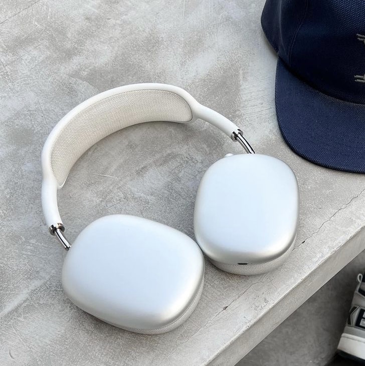 Apple AirPods Max Lightning Silver (Korean Ver.) 착용 스타일