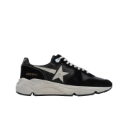Golden Goose Running Sole Sneakers Black White