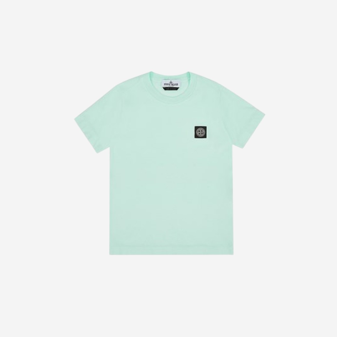 (Kids) Stone Island 20147 T-Shirt Aqua - 23SS 상세 이미지 1