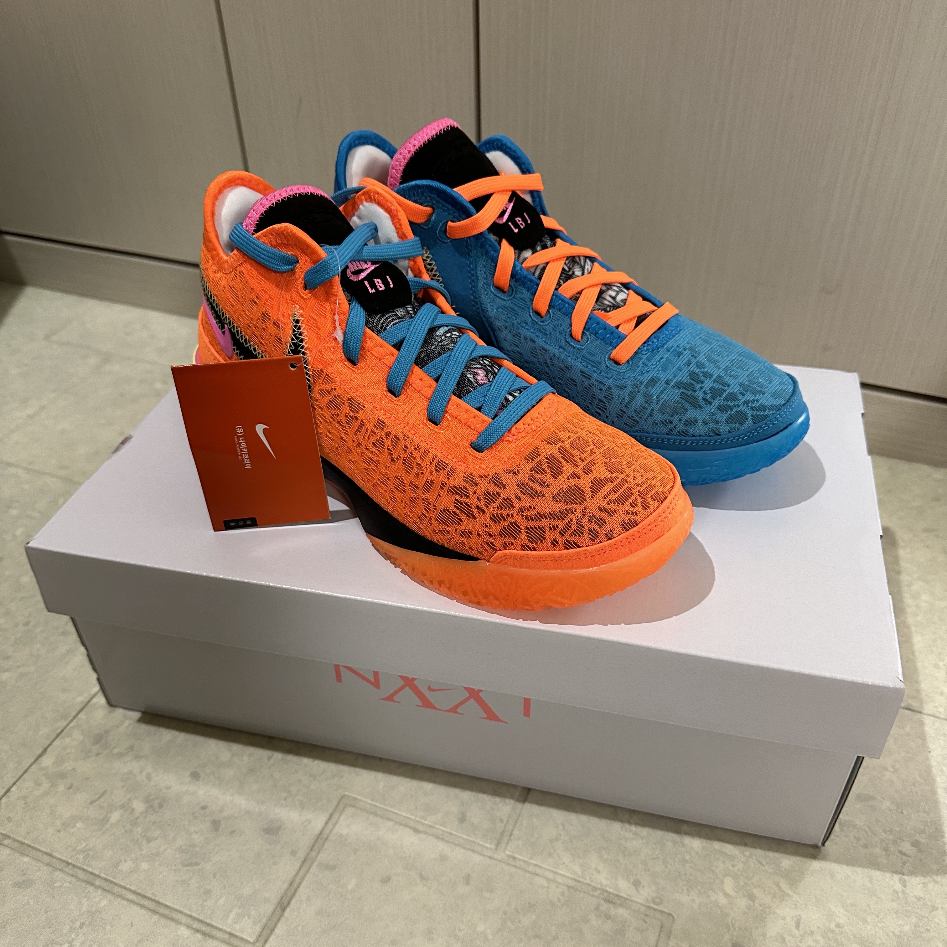 Nike LeBron NXXT Gen EP Multi Color 착용 스타일 - 1