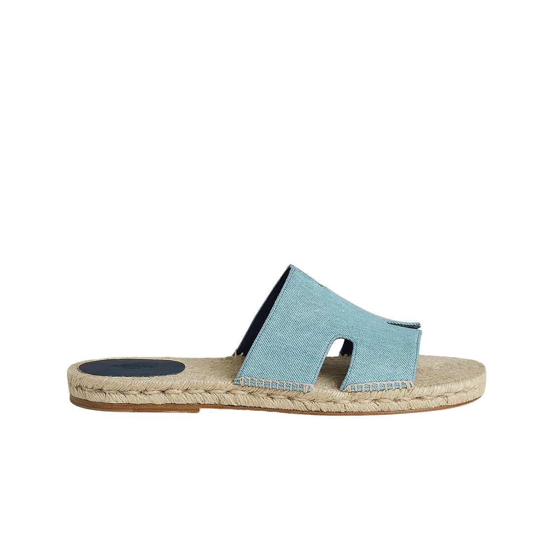 에르메스 안티구아 에스파드리유 카프스킨 & 블루 클레어(Hermes Antigua Espadrille Calfskin & Bleu Clair) - 1