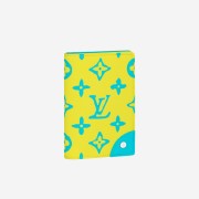 Louis Vuitton Pocket Organizer Monogram Playground Lime