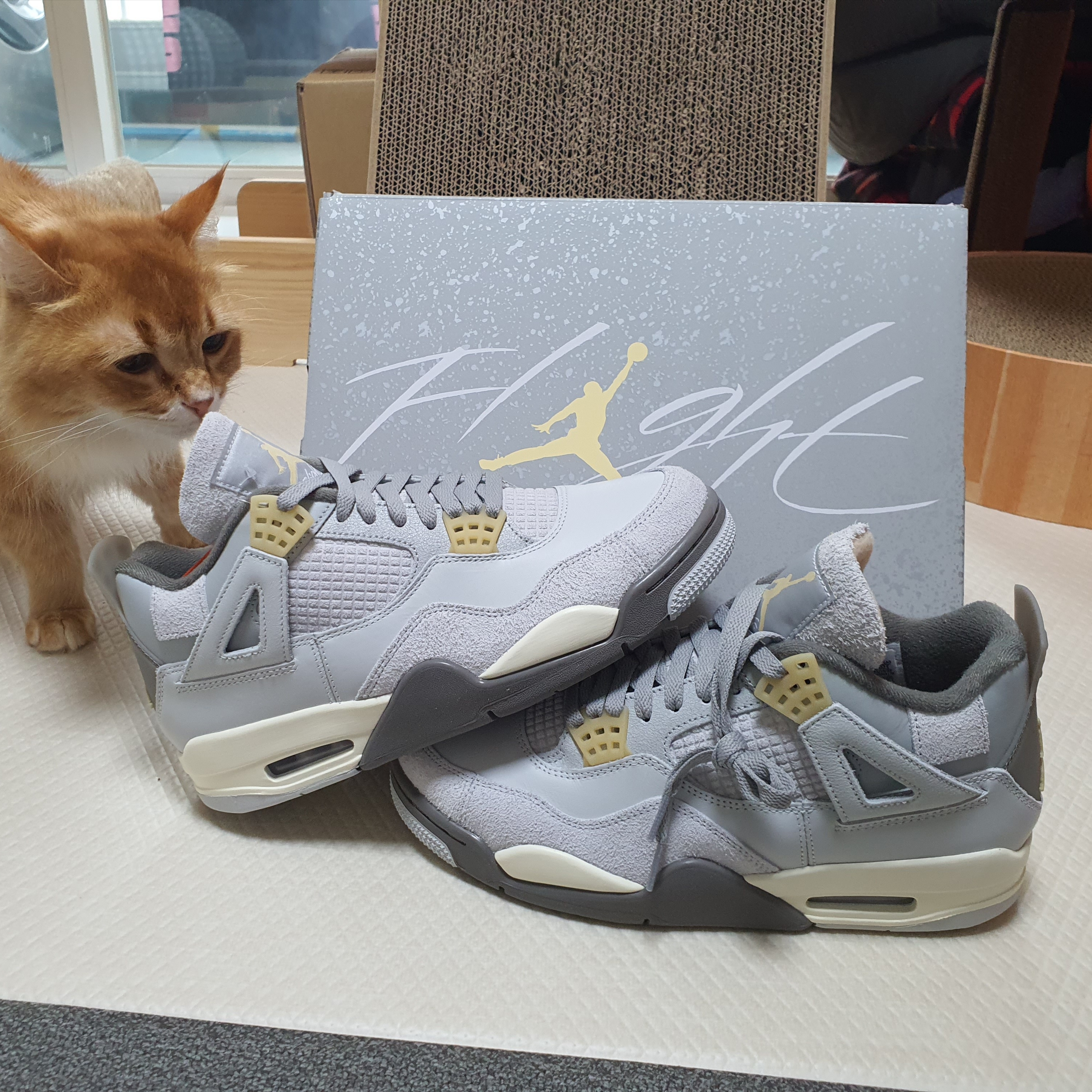 Jordan 4 Retro SE Craft 착용 스타일 - 2