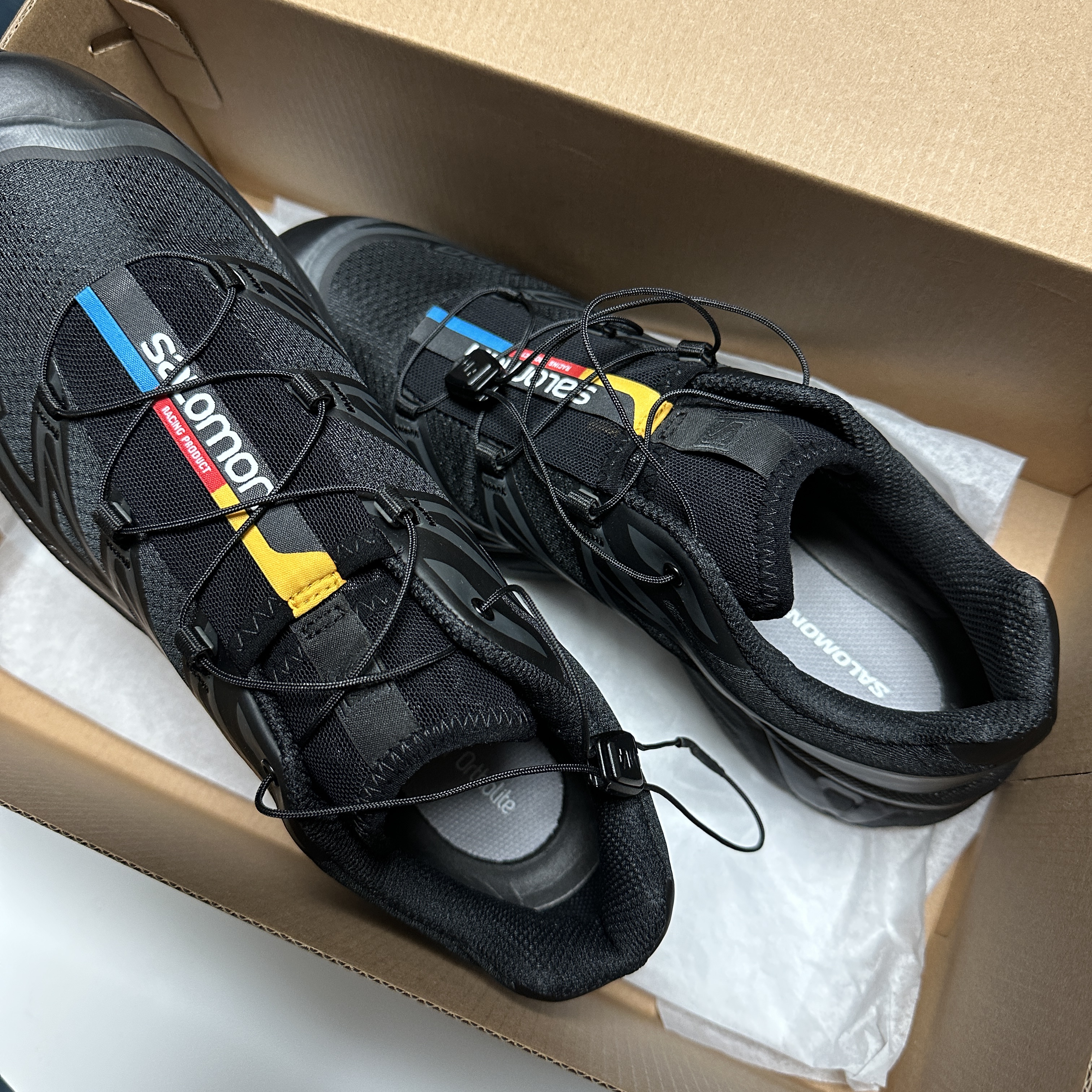 Salomon XT-6 ADV Black 착용 스타일