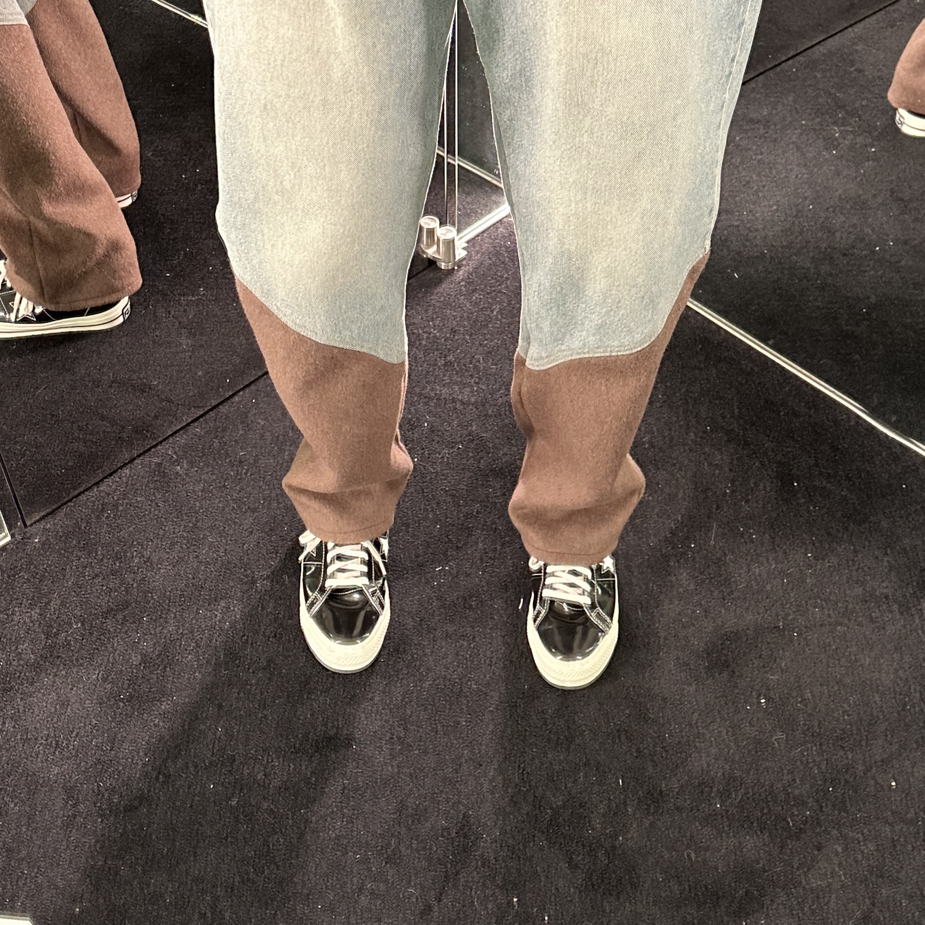 Converse One Star Ox Black 착용 스타일