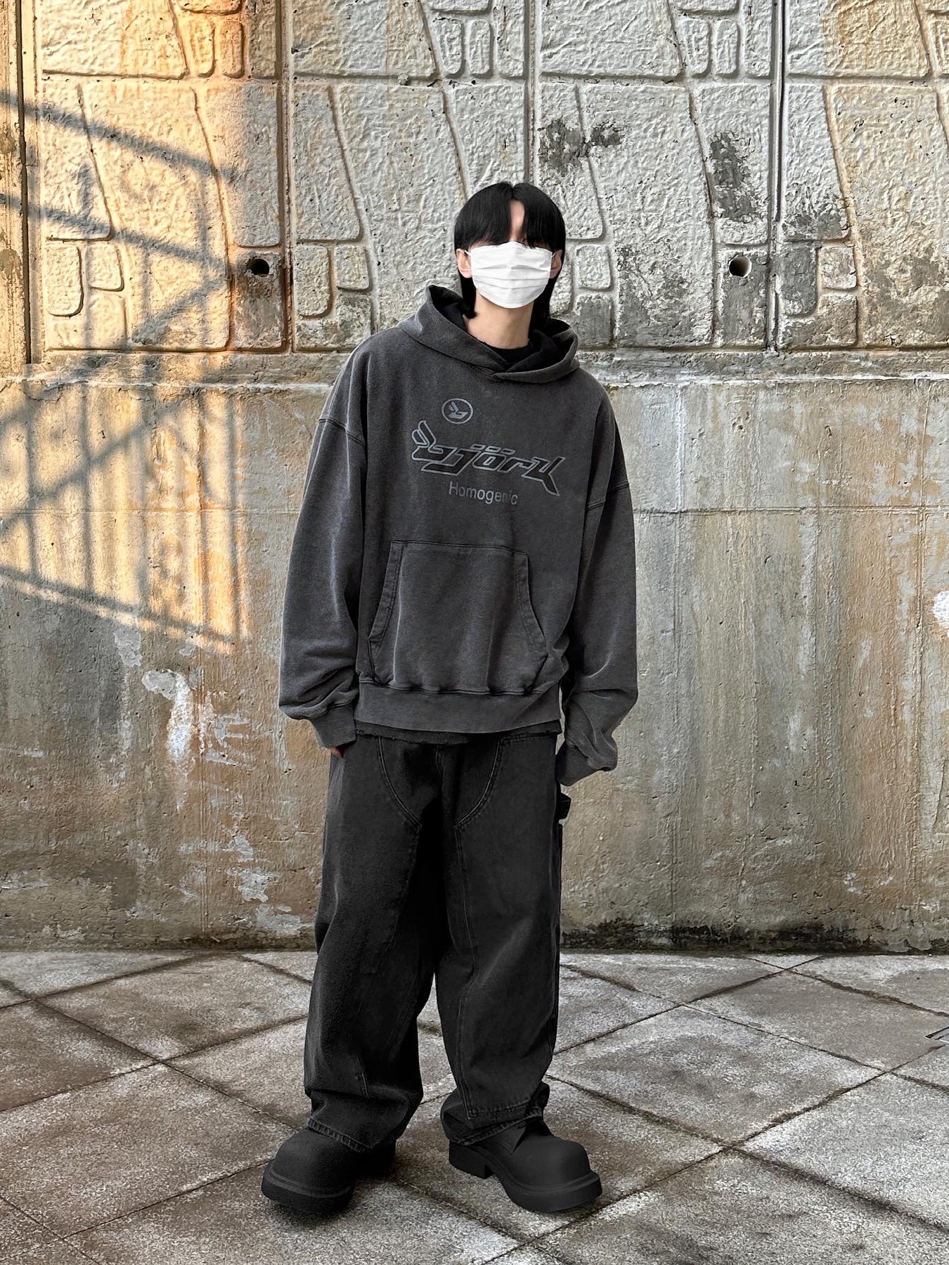 Balenciaga Steroid Derby Black 착용 스타일 - 4