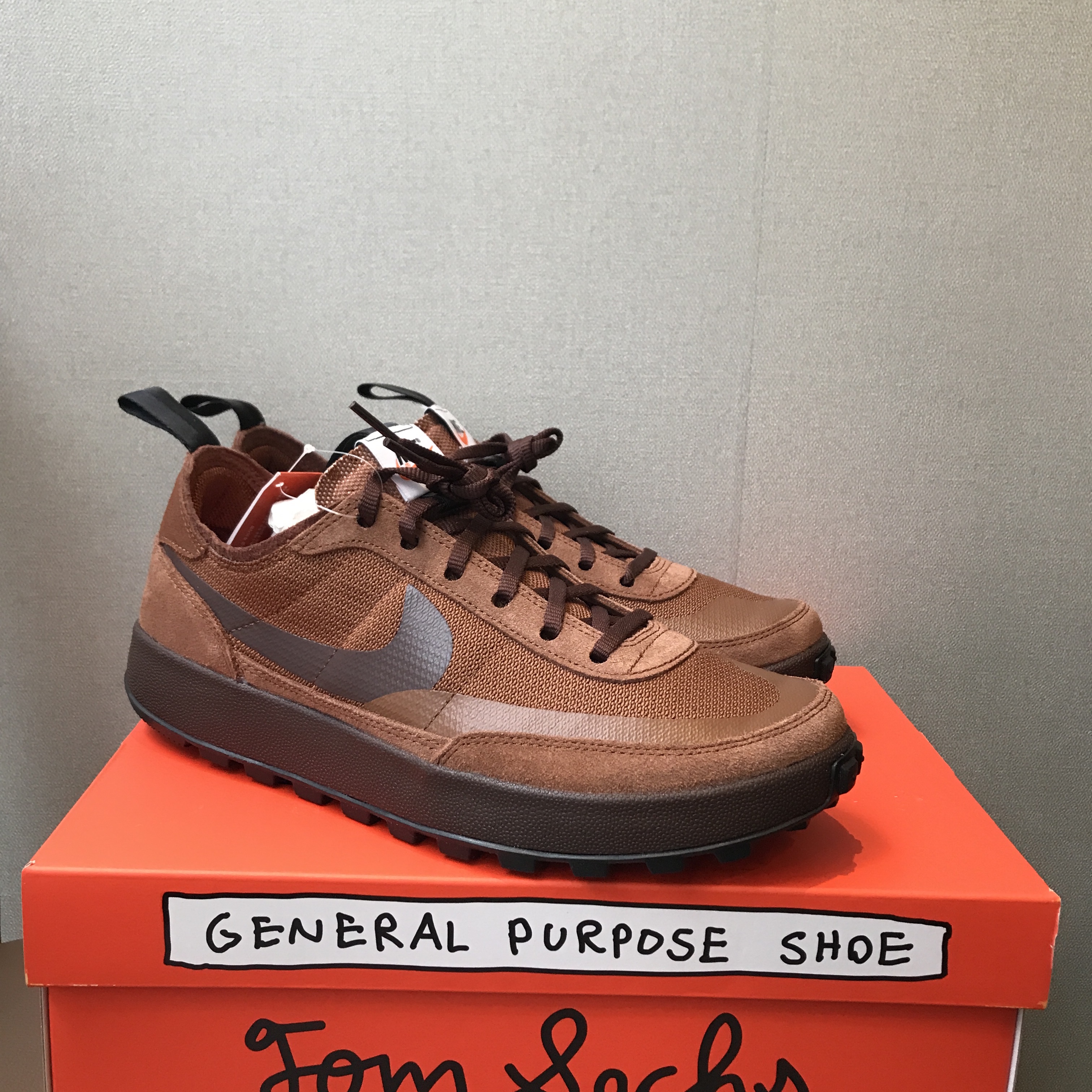 Nike x Tom Sachs General Purpose Shoe Brown 착용 스타일