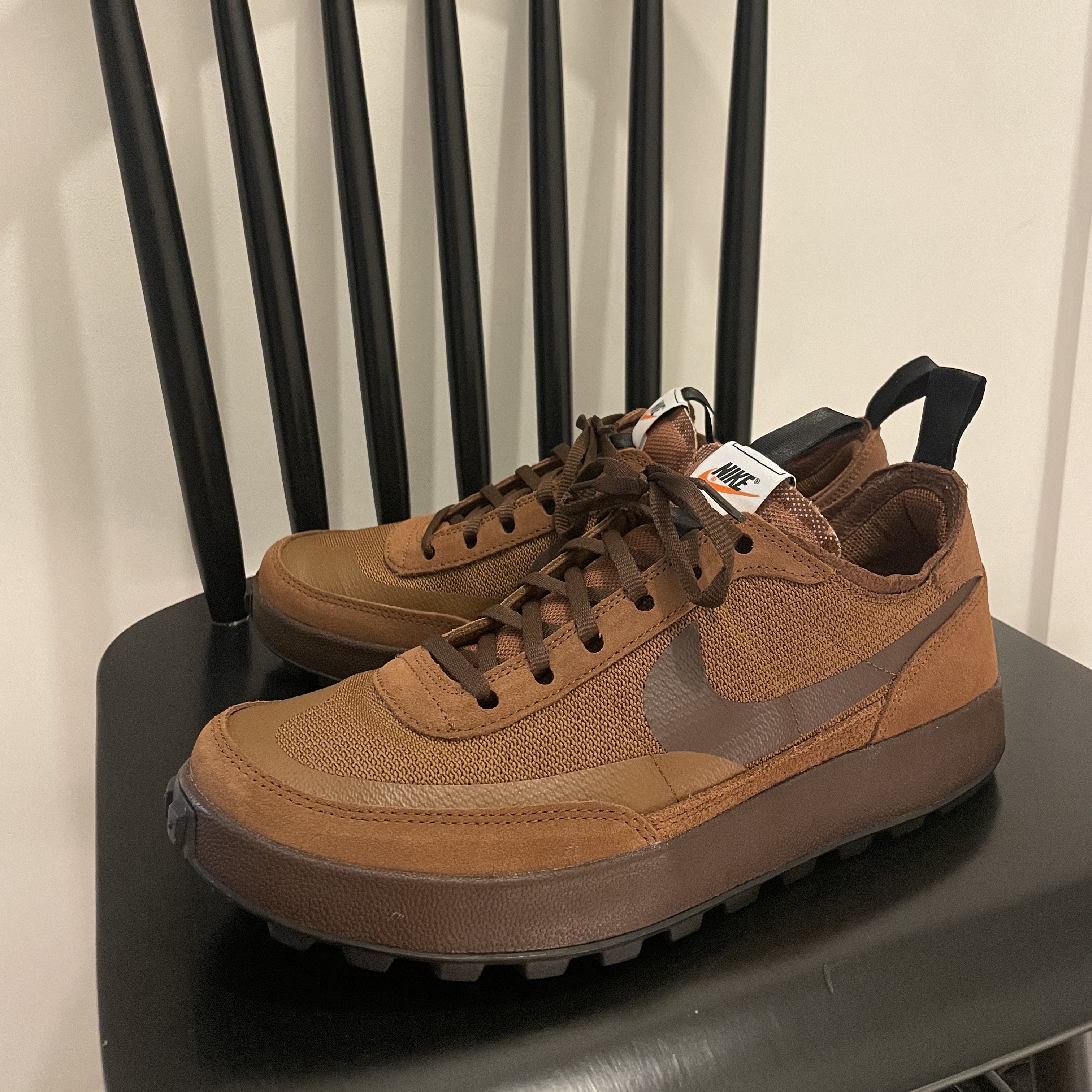 Nike x Tom Sachs General Purpose Shoe Brown 착용 스타일 - 3