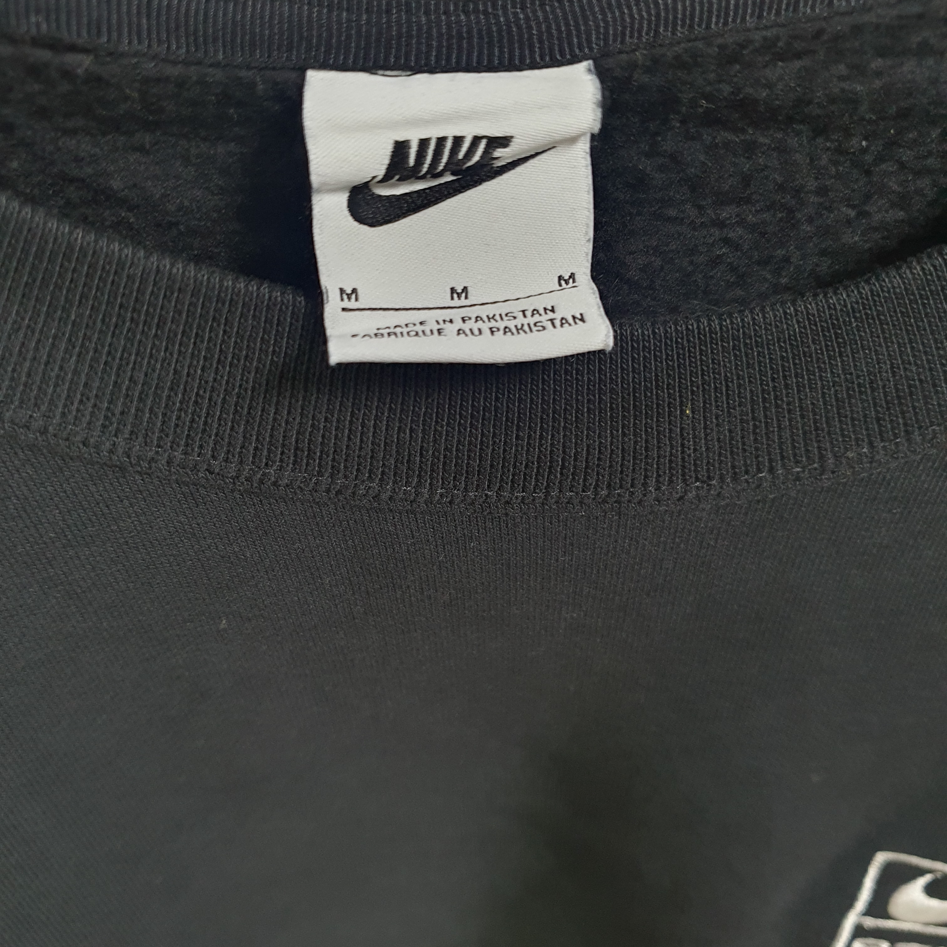 Nike x Stussy NRG Washed Fleece Crewneck Black (DO5310-010) 착용 스타일 - 4