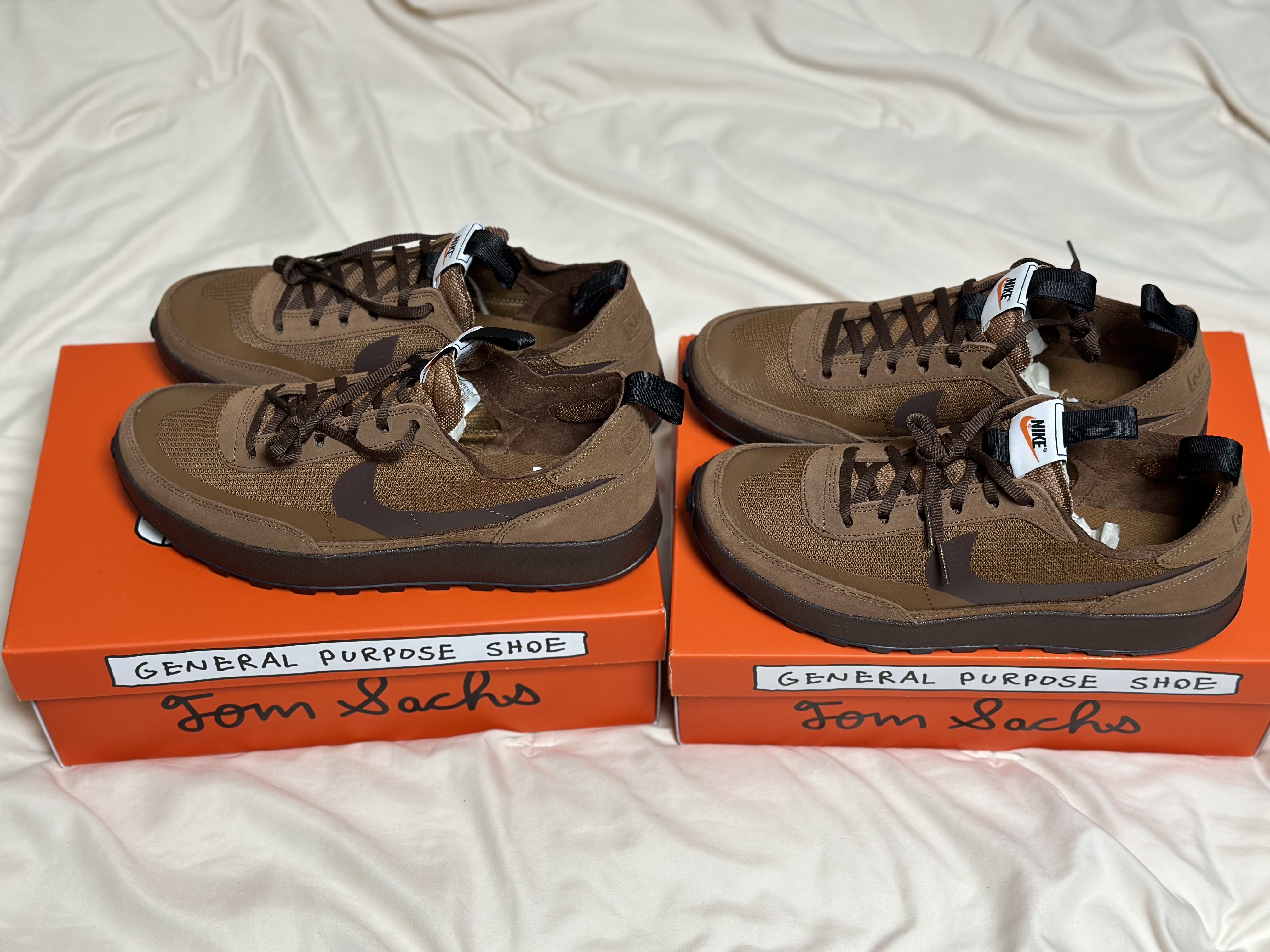 Nike x Tom Sachs General Purpose Shoe Brown 착용 스타일