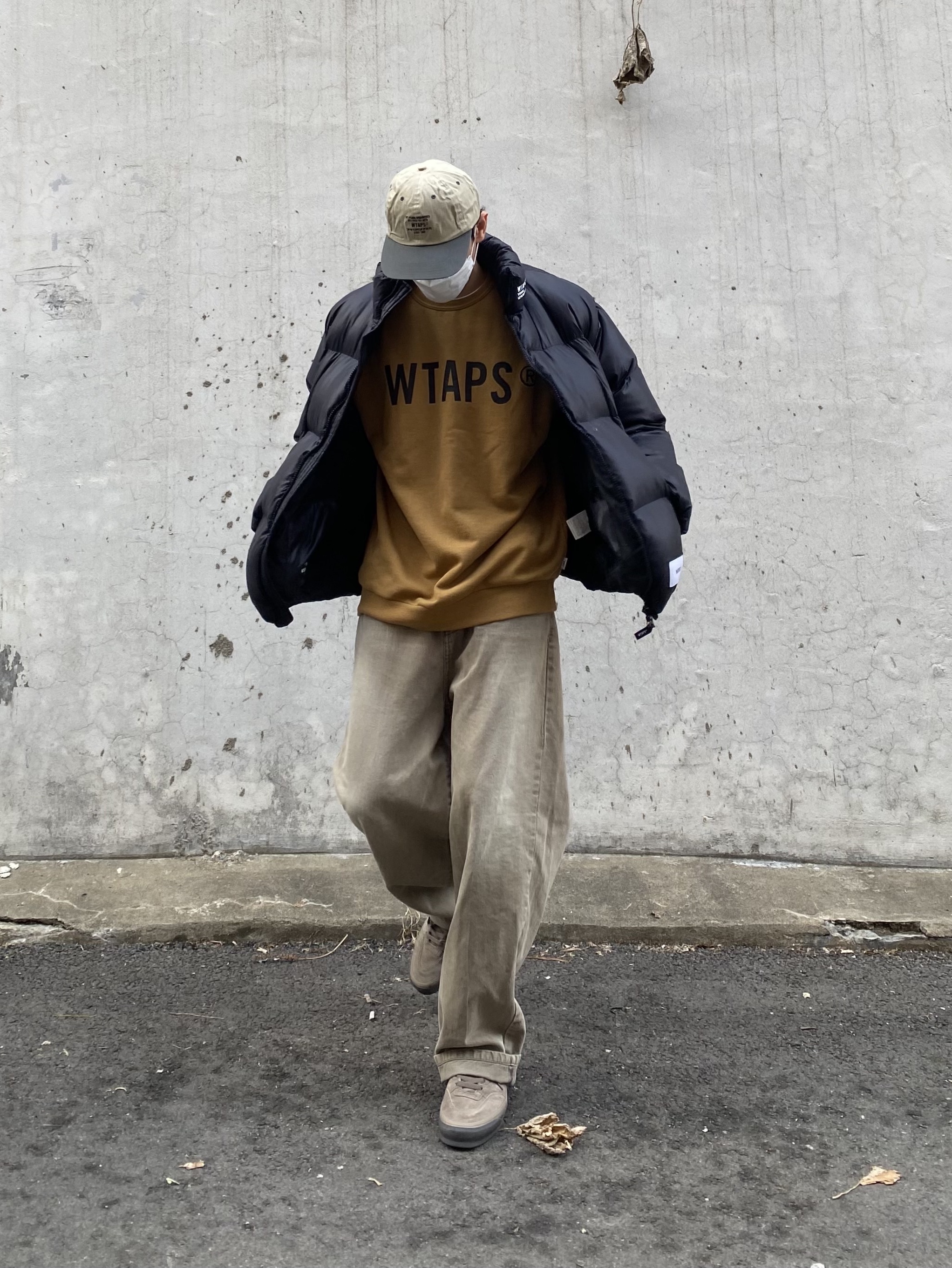 Vans Vault x WTAPS OG Half Cab LX Coyote 착용 스타일 - 3