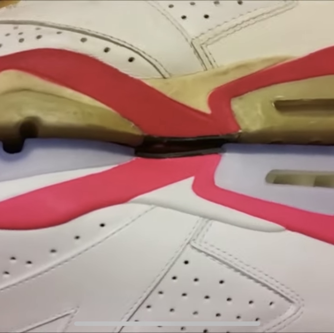 Jordan 6 Retro Infrared White 2014 착용 스타일 - 2
