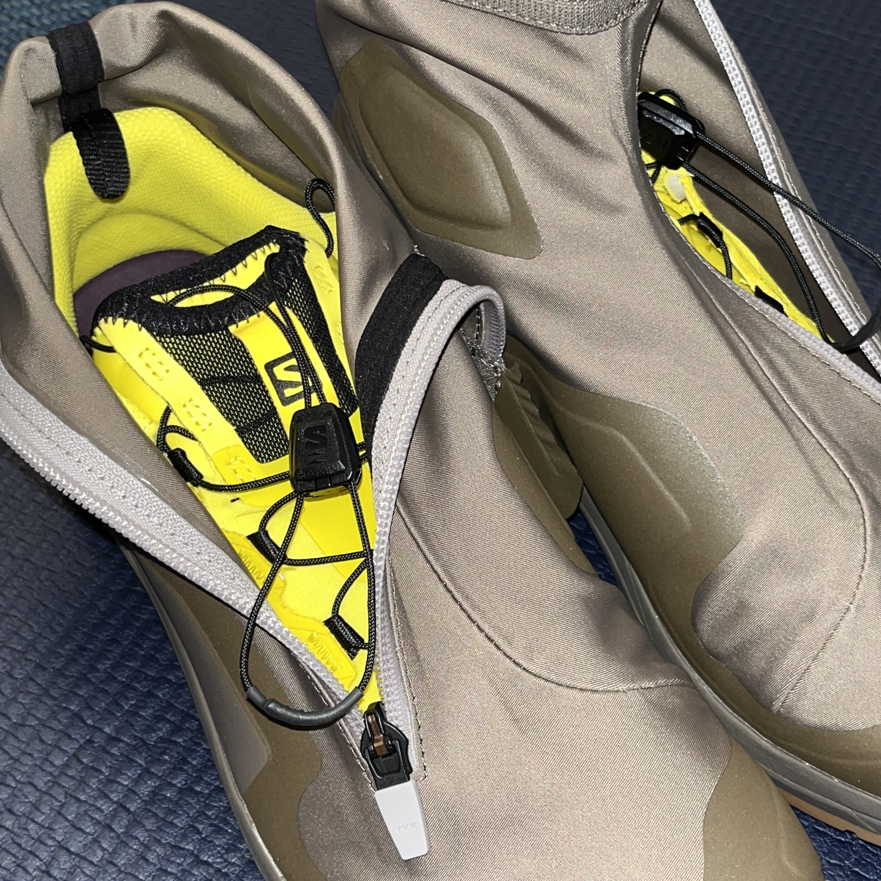 Salomon x PNS XA-Alpine 2 착용 스타일