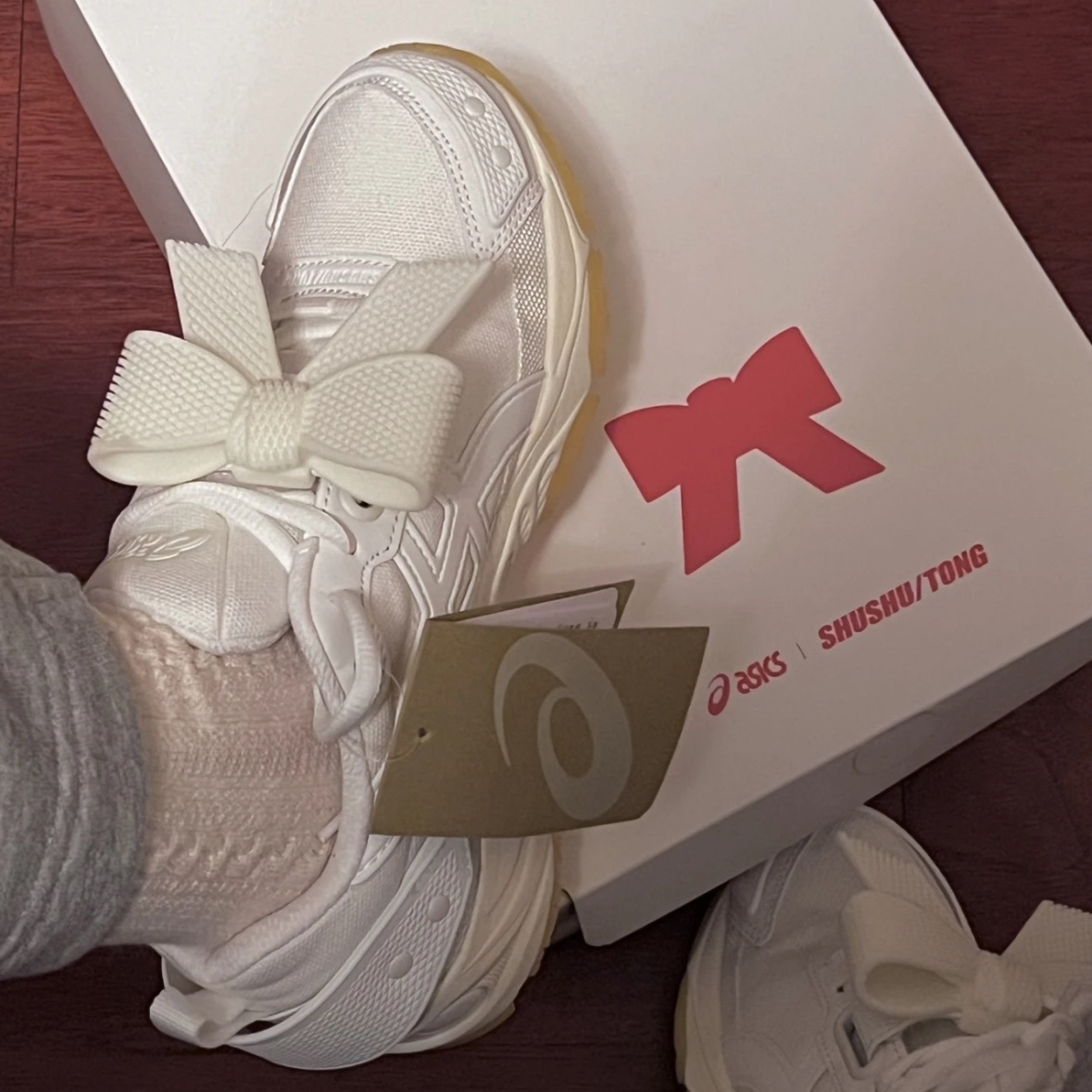Asics x ShuShu/Tong Gel-MJ White 착용 스타일