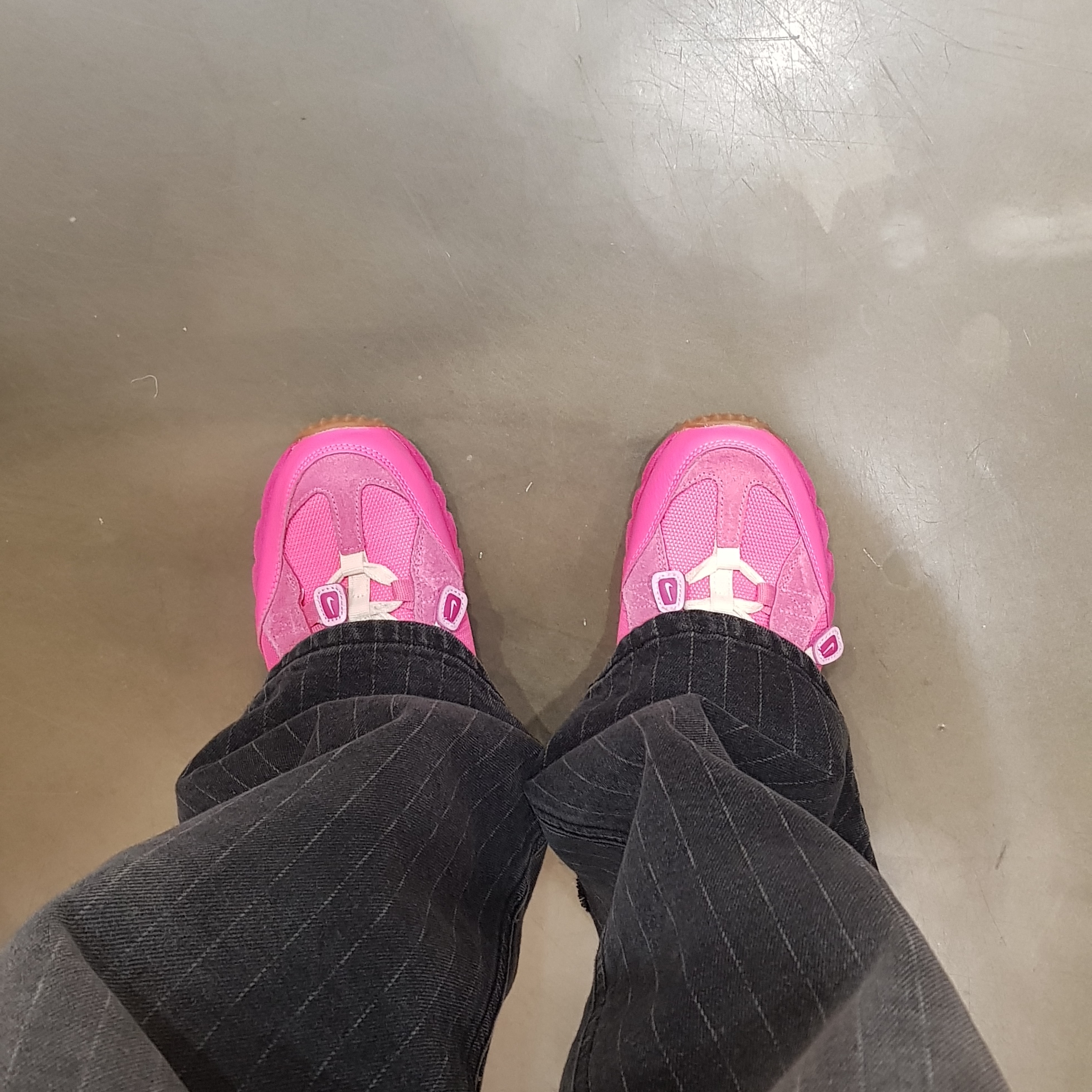 Nike x Jacquemus Air Humara LX Pink Flash 착용 스타일
