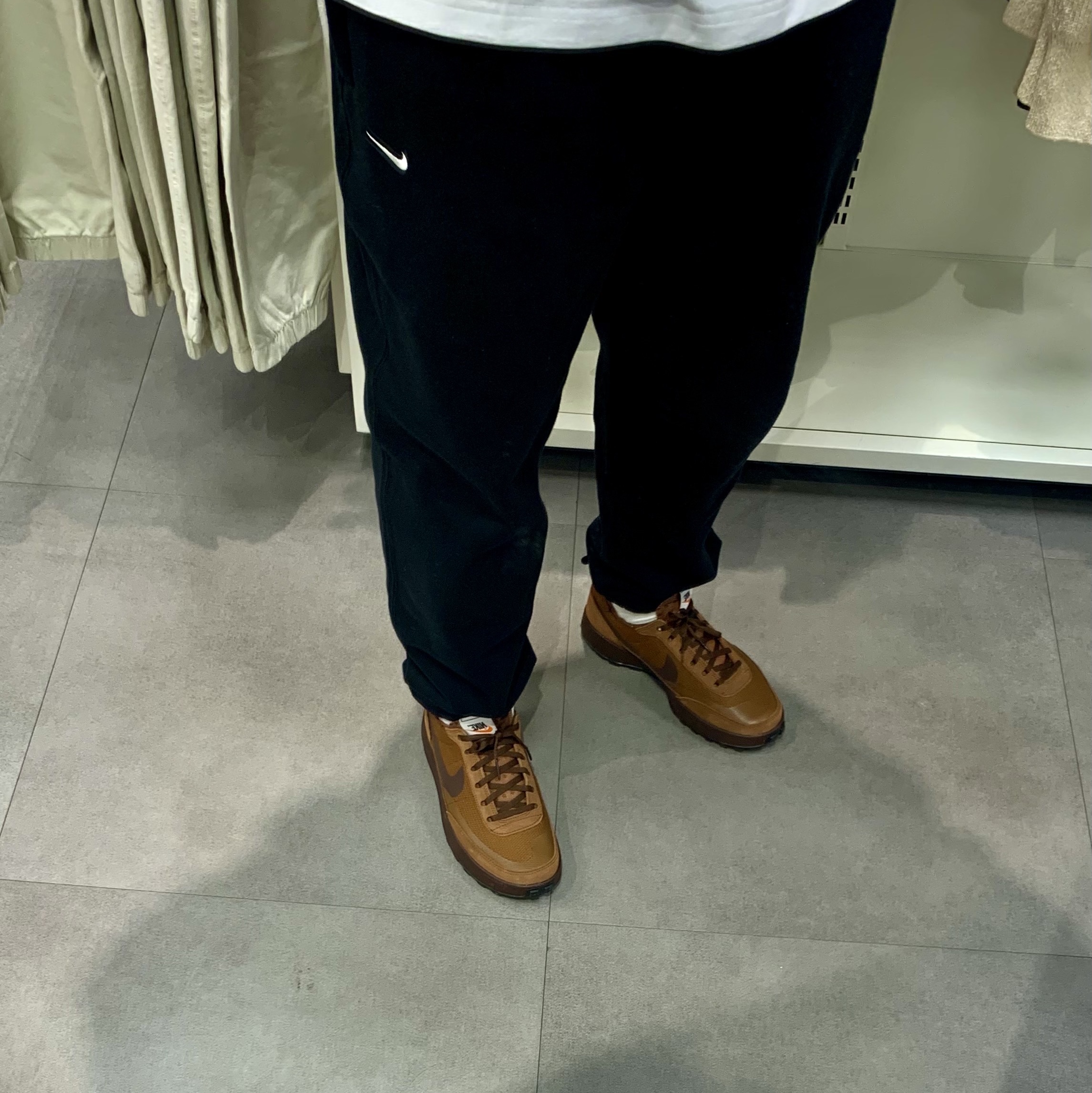 Nike x Tom Sachs General Purpose Shoe Brown 착용 스타일 - 1