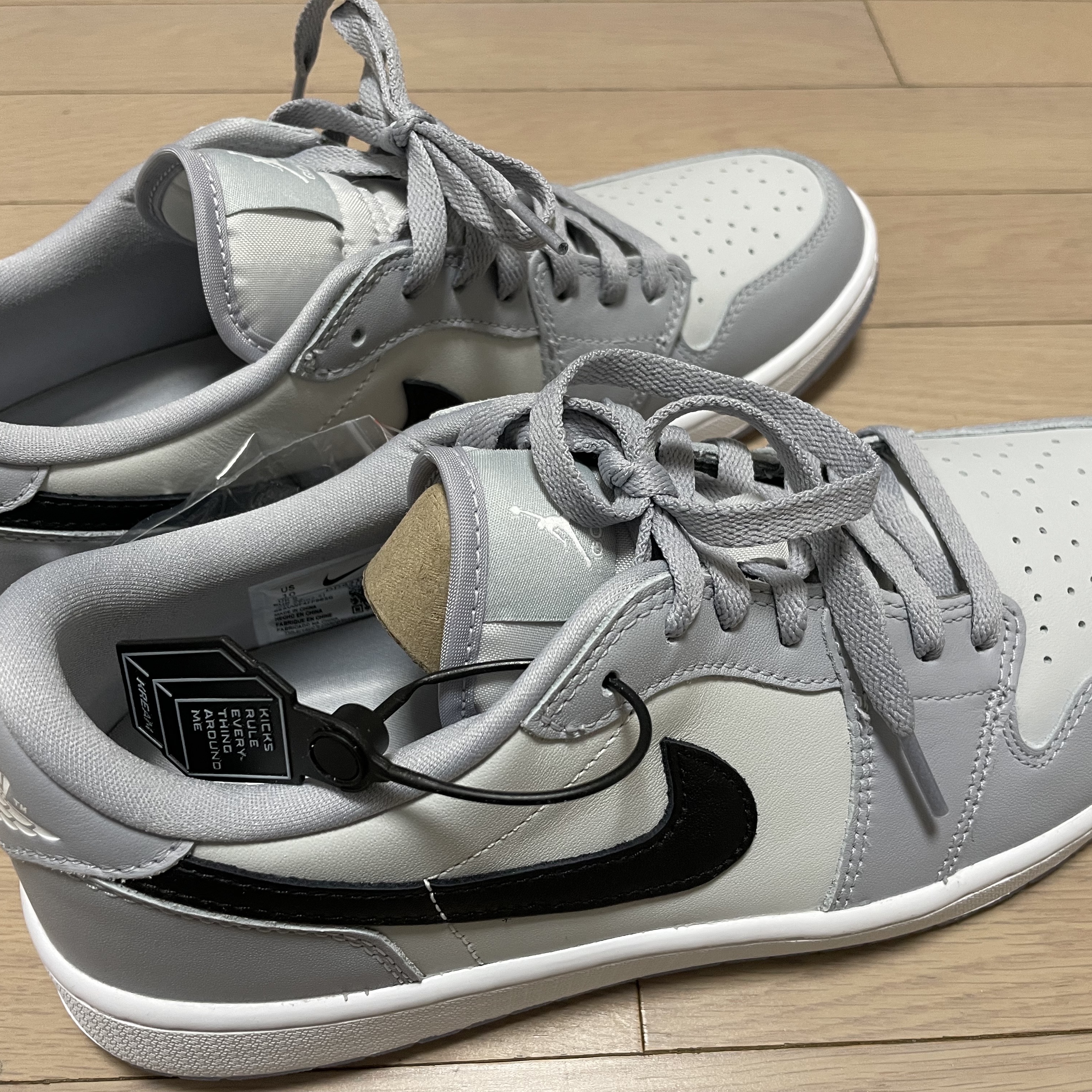 Jordan 1 Low Golf Wolf Grey 착용 스타일