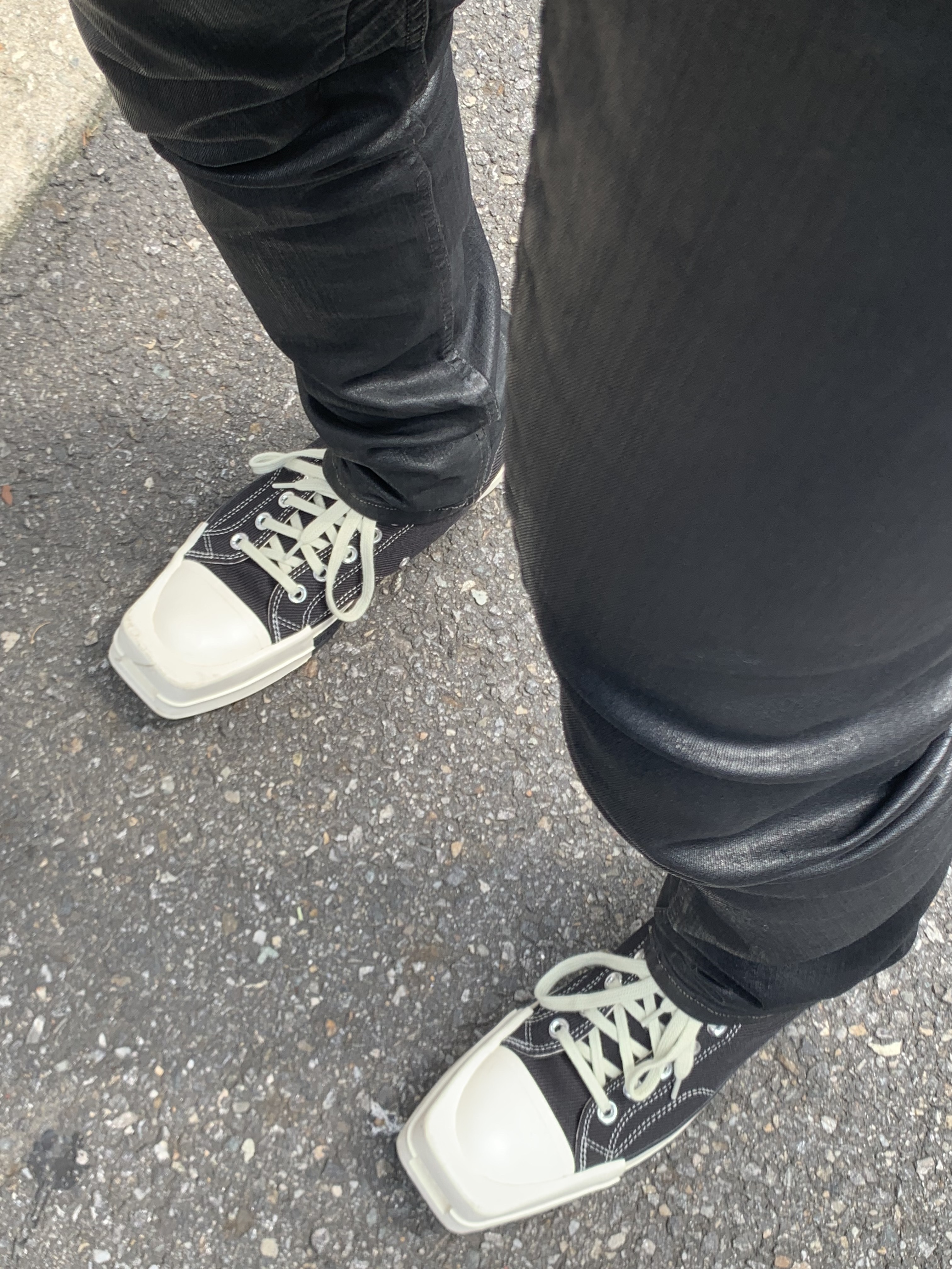 Converse x Drkshdw Turbodrk Chuck 70 Hi Black 착용 스타일 - 1