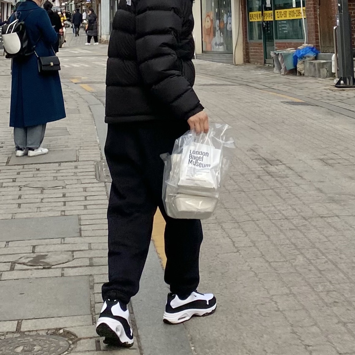 Nike x Comme des Garcons Homme Plus Air Max Sunder SP White Black 착용 스타일