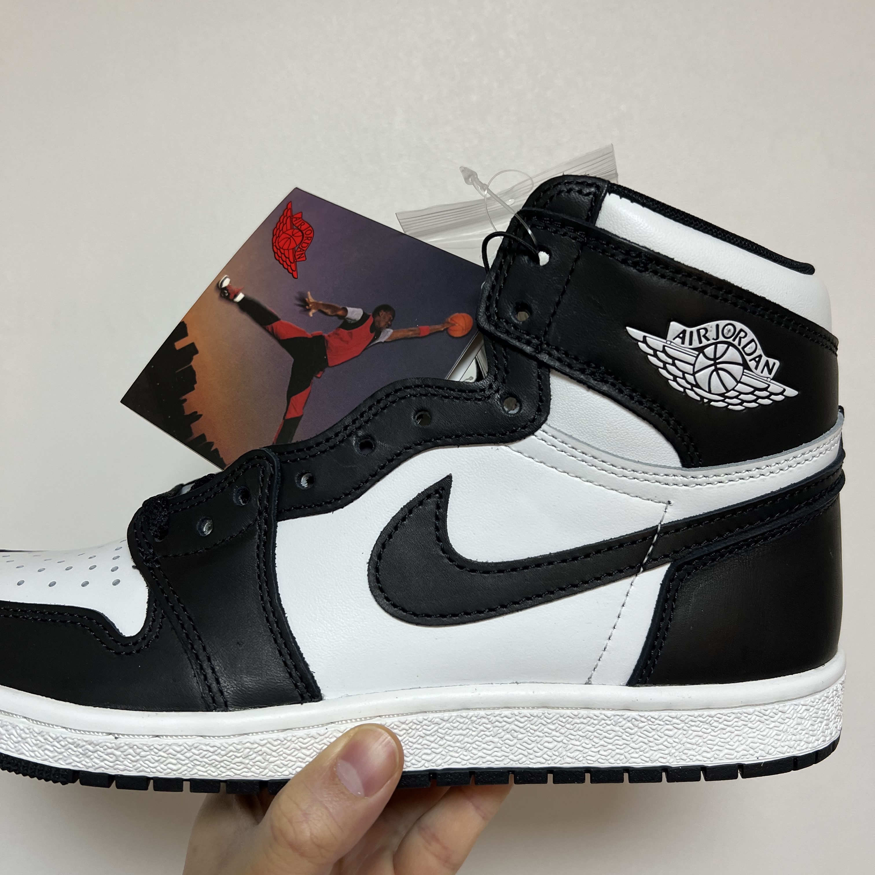 Jordan 1 High 85 Black White 착용 스타일