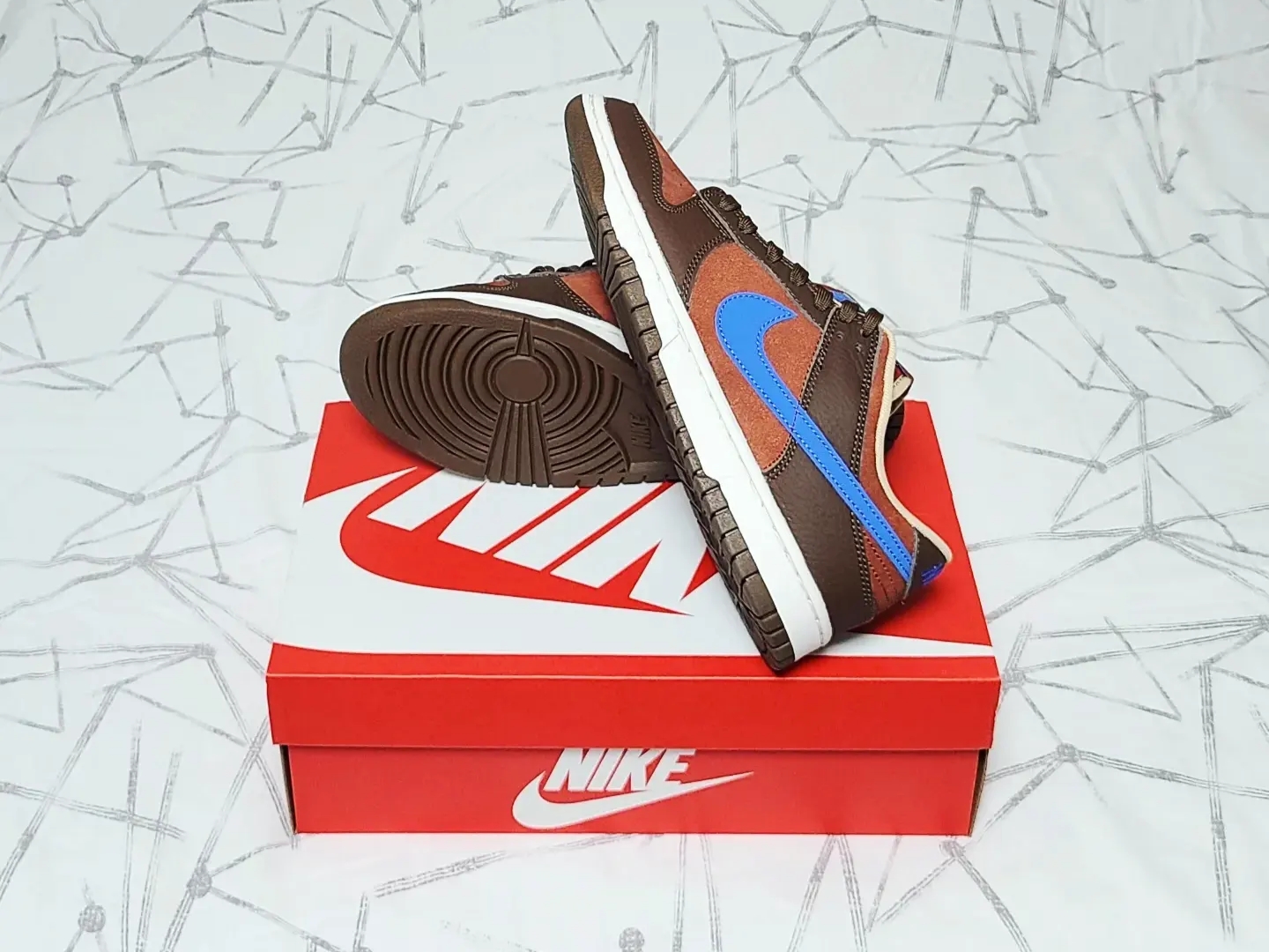 Nike Dunk Low Retro PRM Mars Stone 착용 스타일 - 4