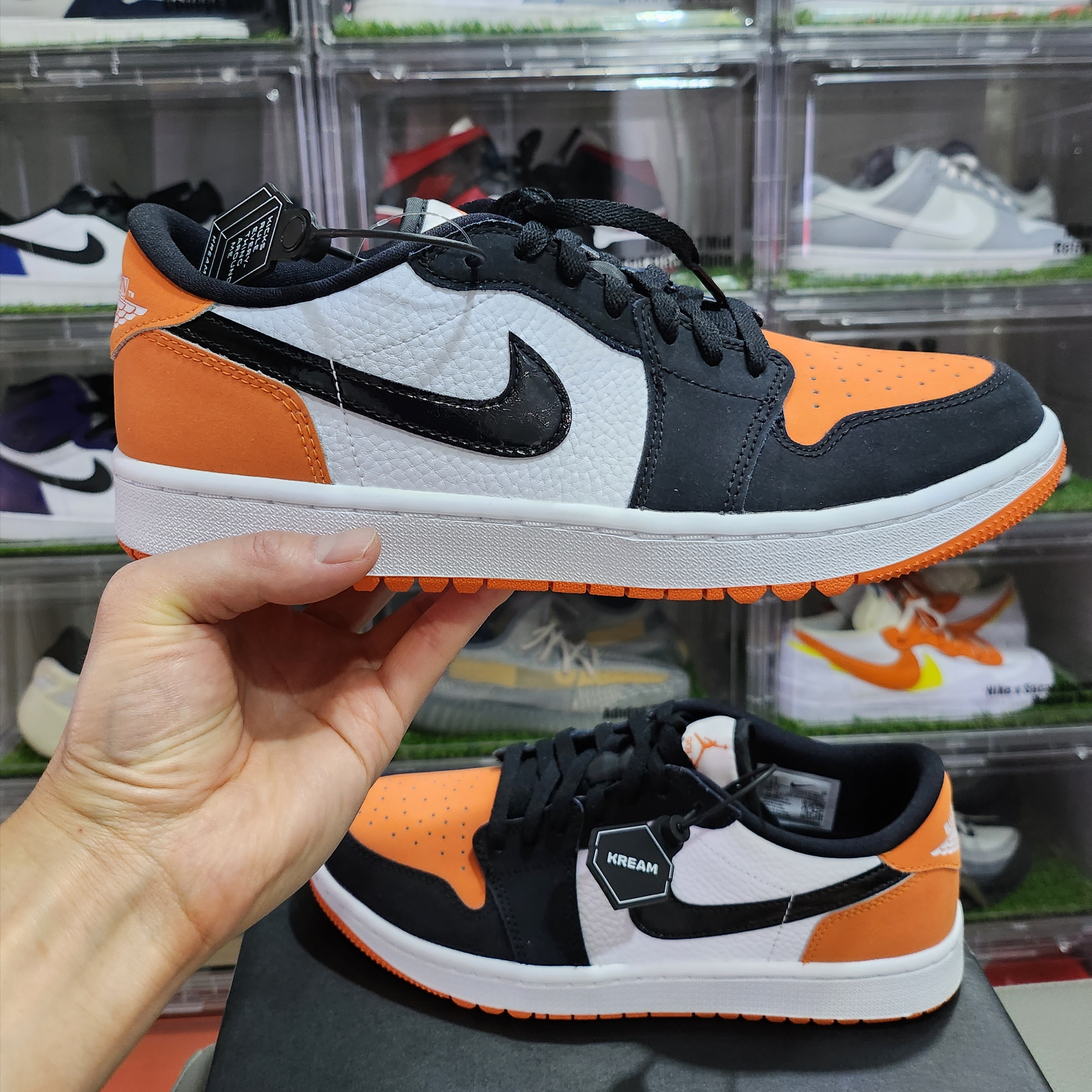 Jordan 1 Low Golf Starfish 착용 스타일 - 2