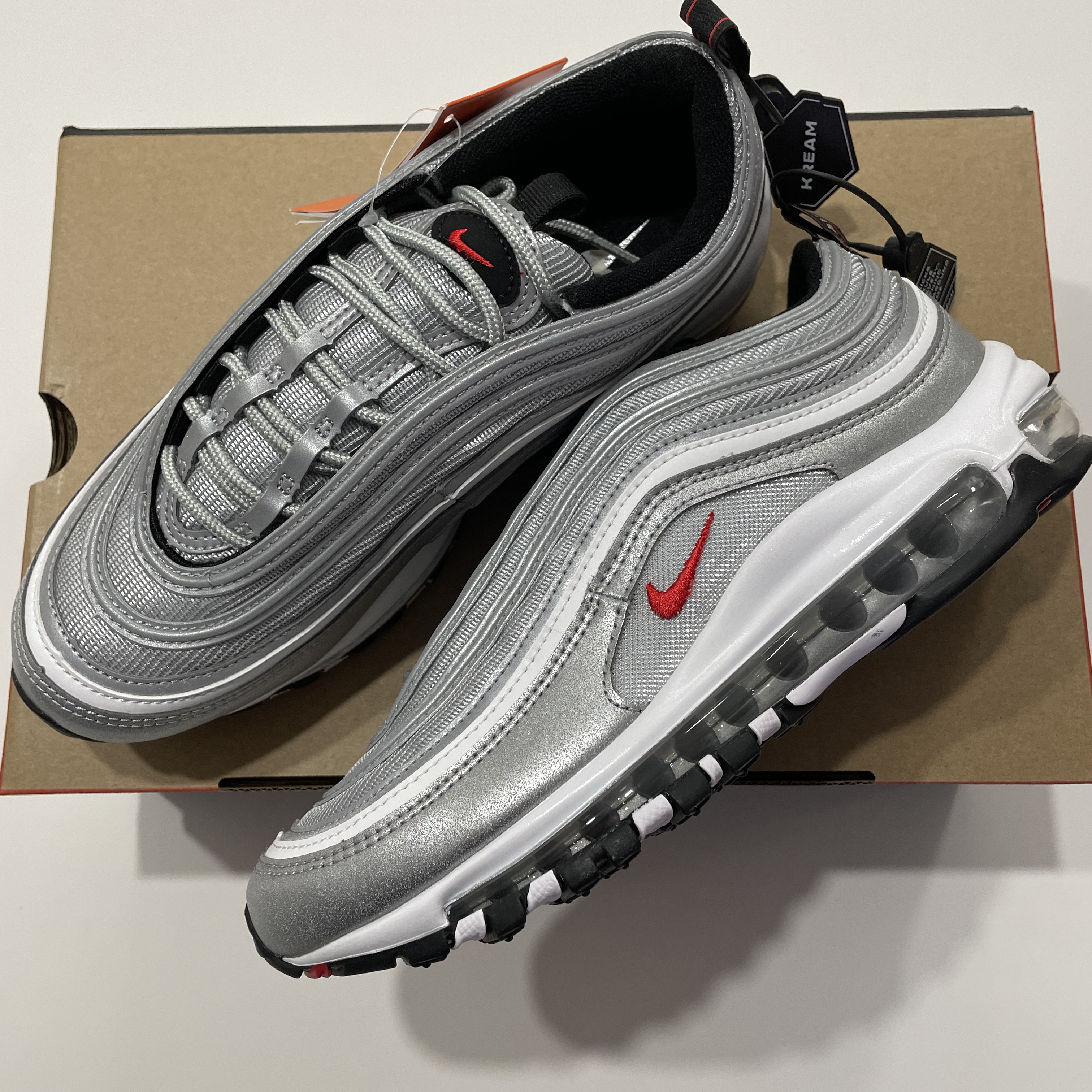Nike Air Max 97 OG Silver Bullet 2022 착용 스타일 - 3