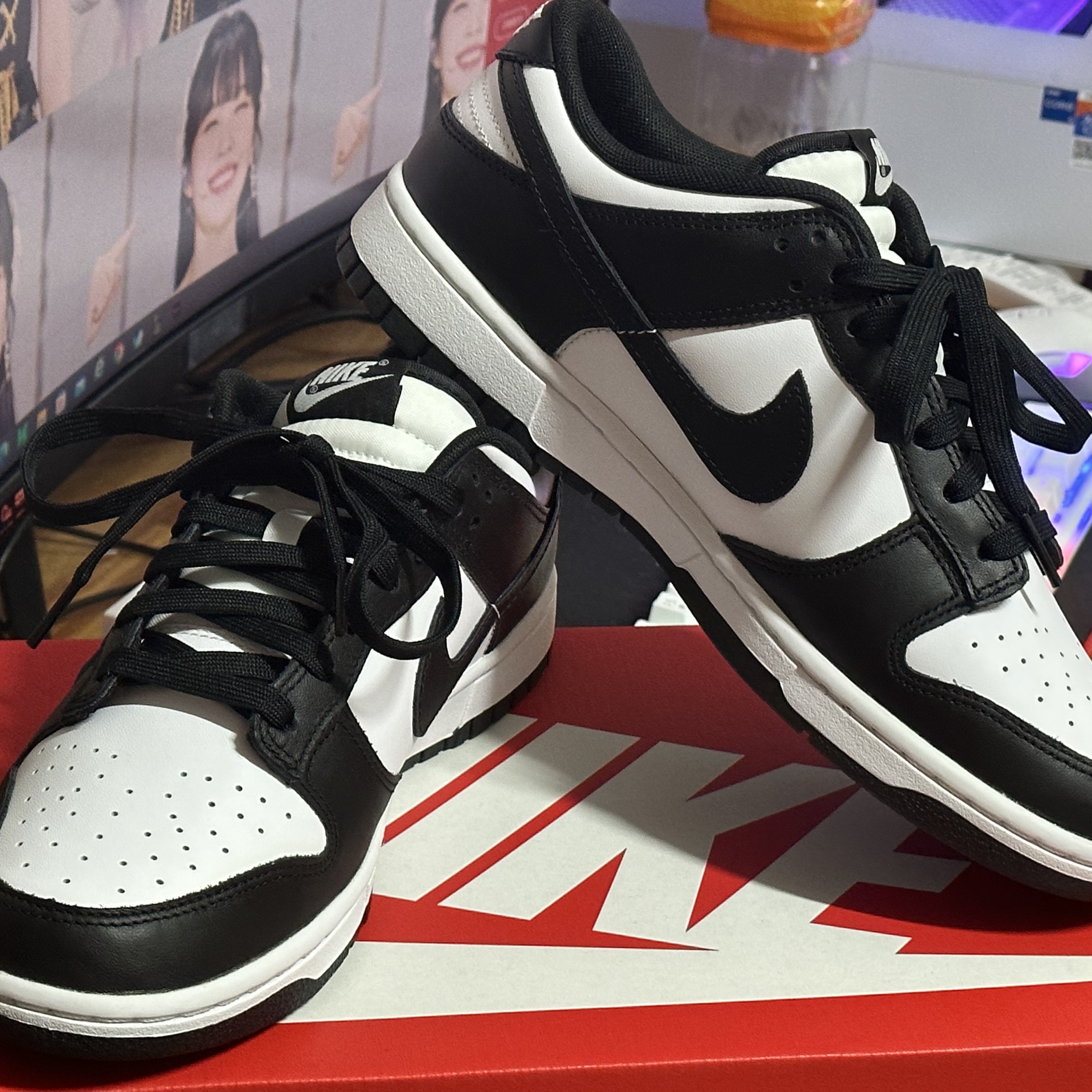 Nike Dunk Low Retro Black 착용 스타일
