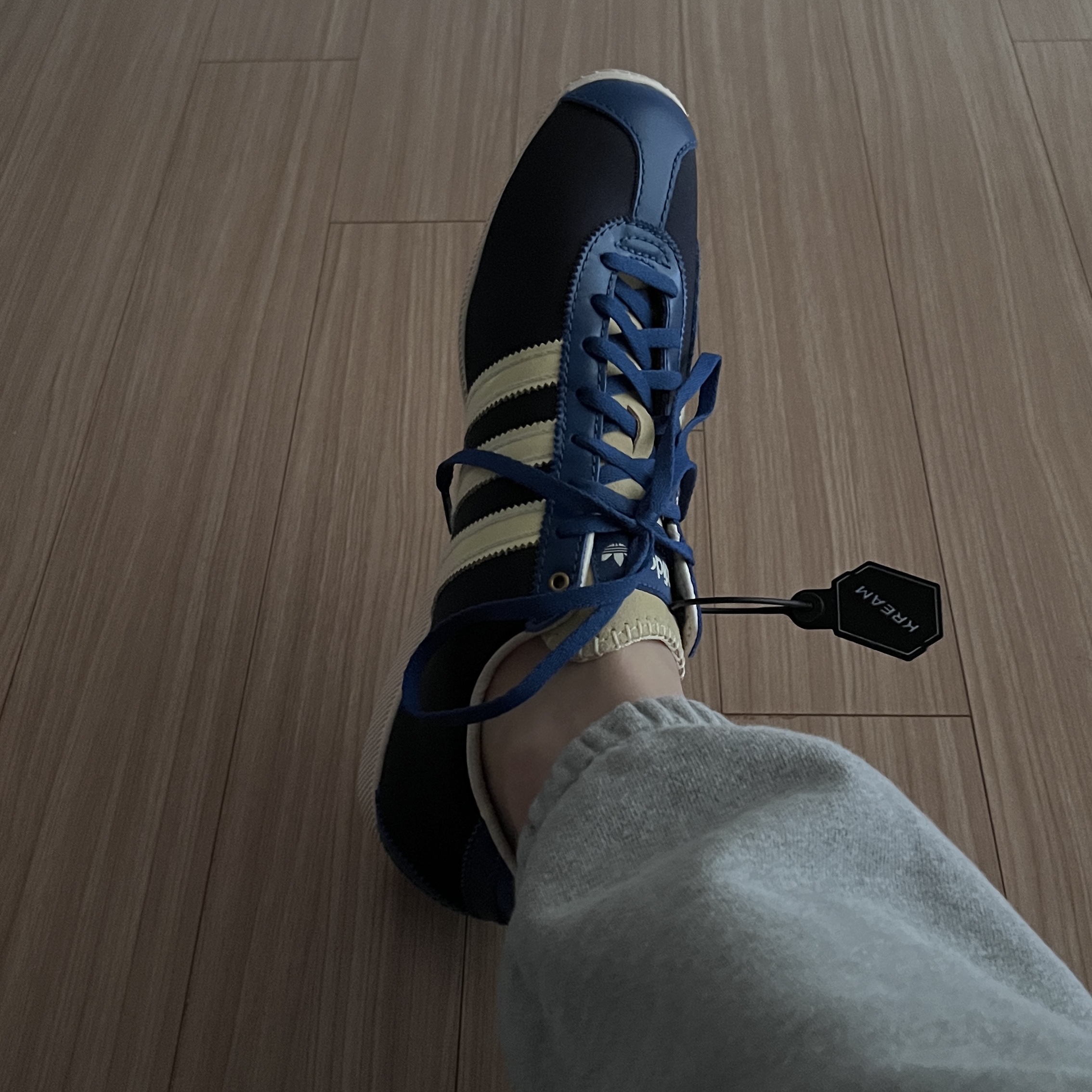 Adidas x Wales Bonner Japan Shoes Legend Ink 착용 스타일