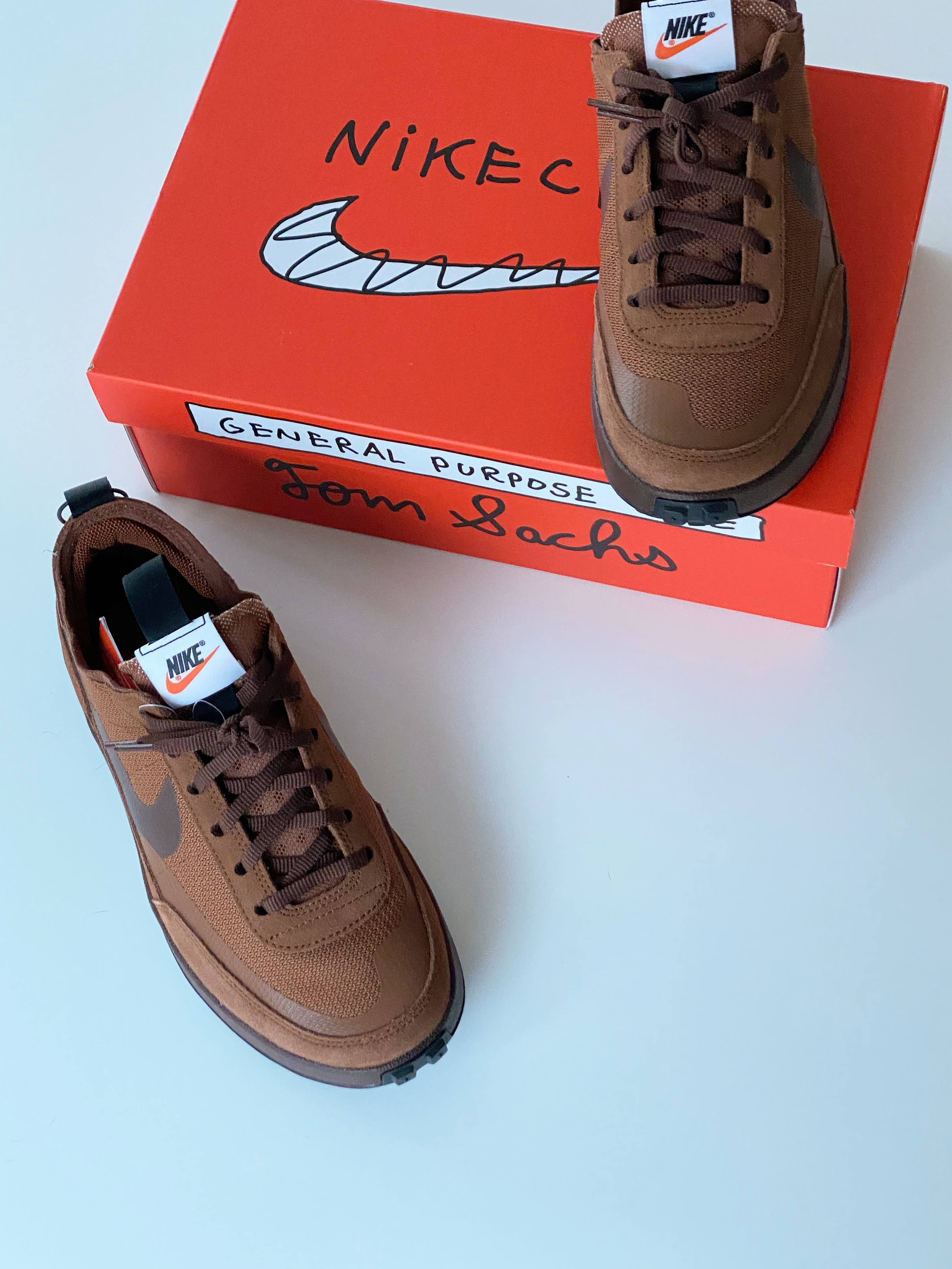 Nike x Tom Sachs General Purpose Shoe Brown 착용 스타일