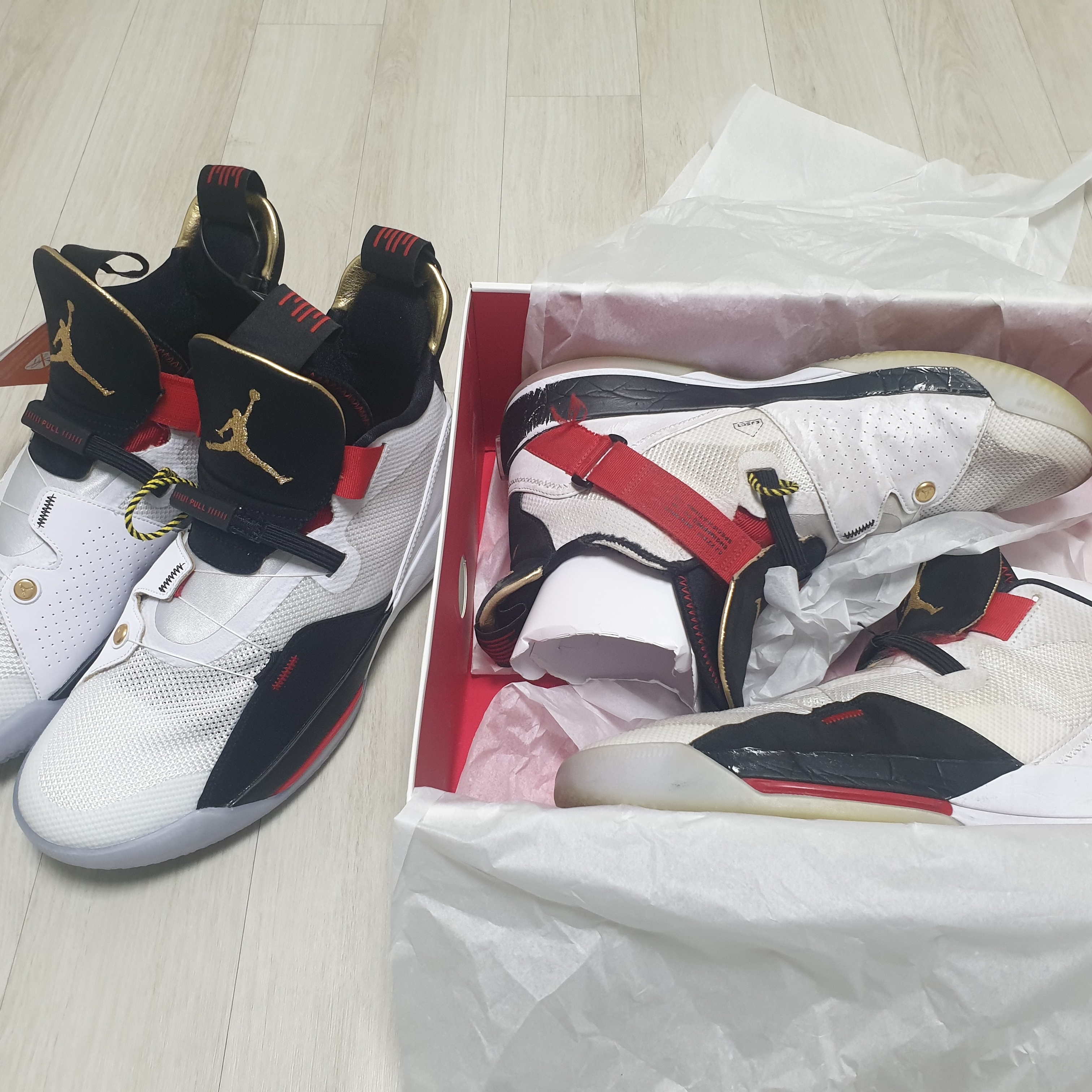Jordan XXXIII PF Future of Flight 착용 스타일 - 1