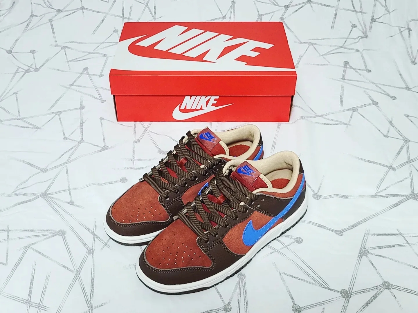 Nike Dunk Low Retro PRM Mars Stone 착용 스타일 - 1