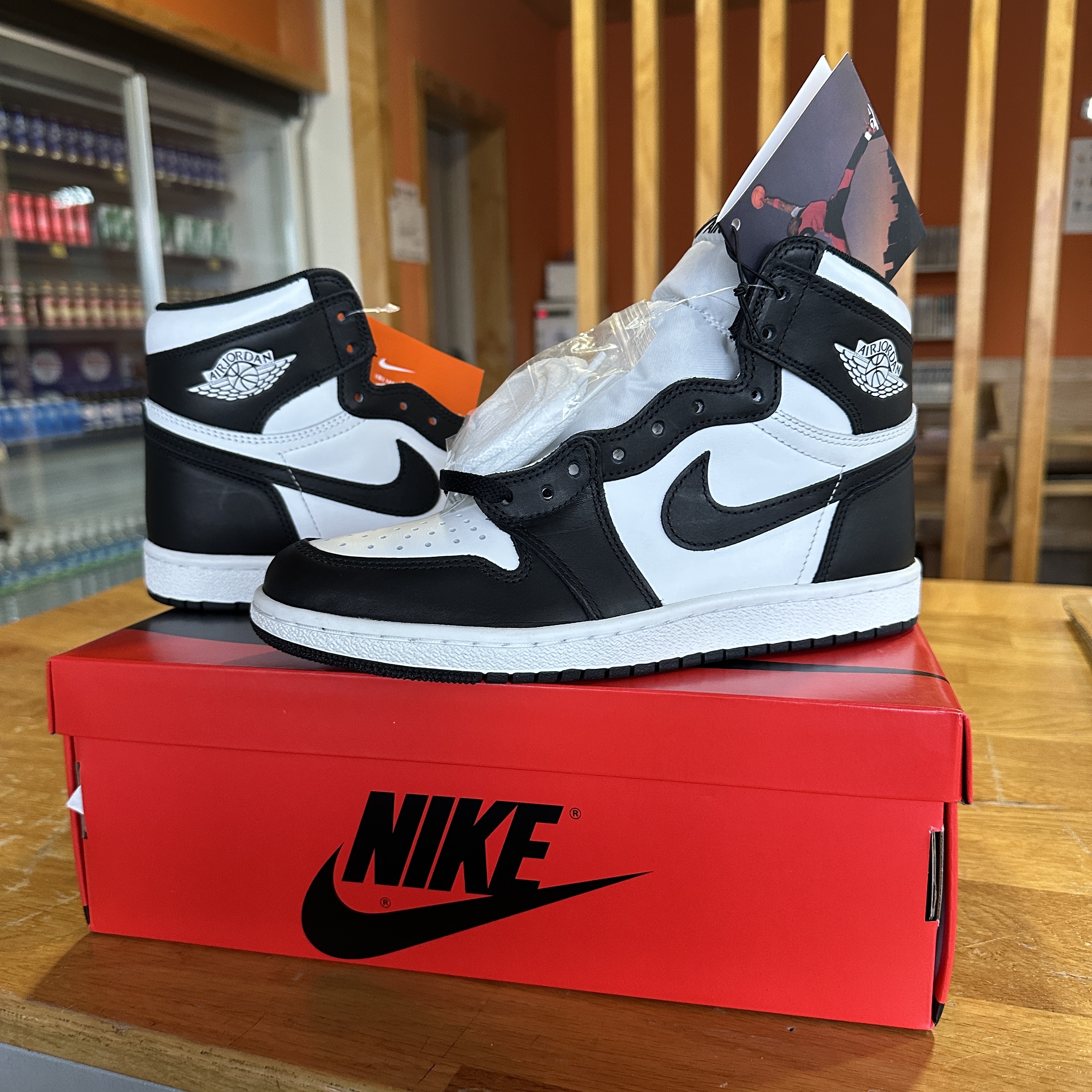 Jordan 1 High 85 Black White 착용 스타일