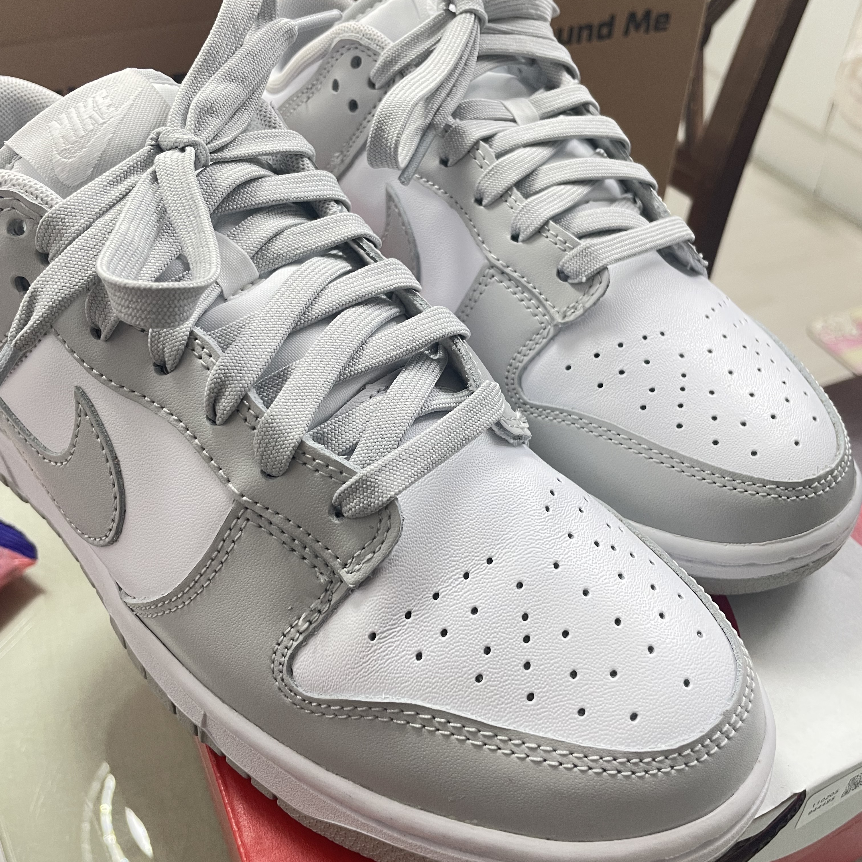 Nike Dunk Low Retro Grey Fog 착용 스타일