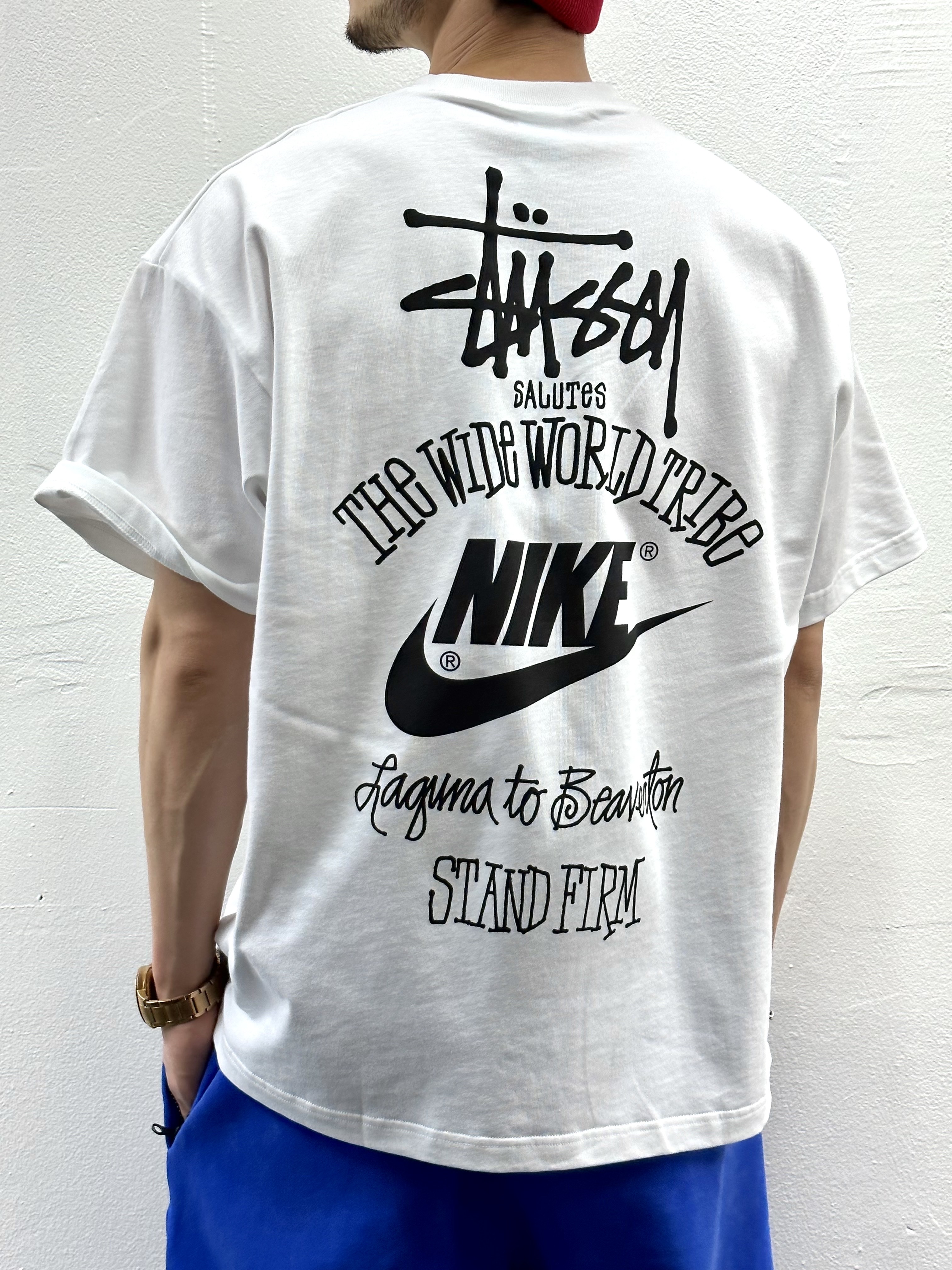 Nike x Stussy T-Shirt White (DV1774-100) 착용 스타일
