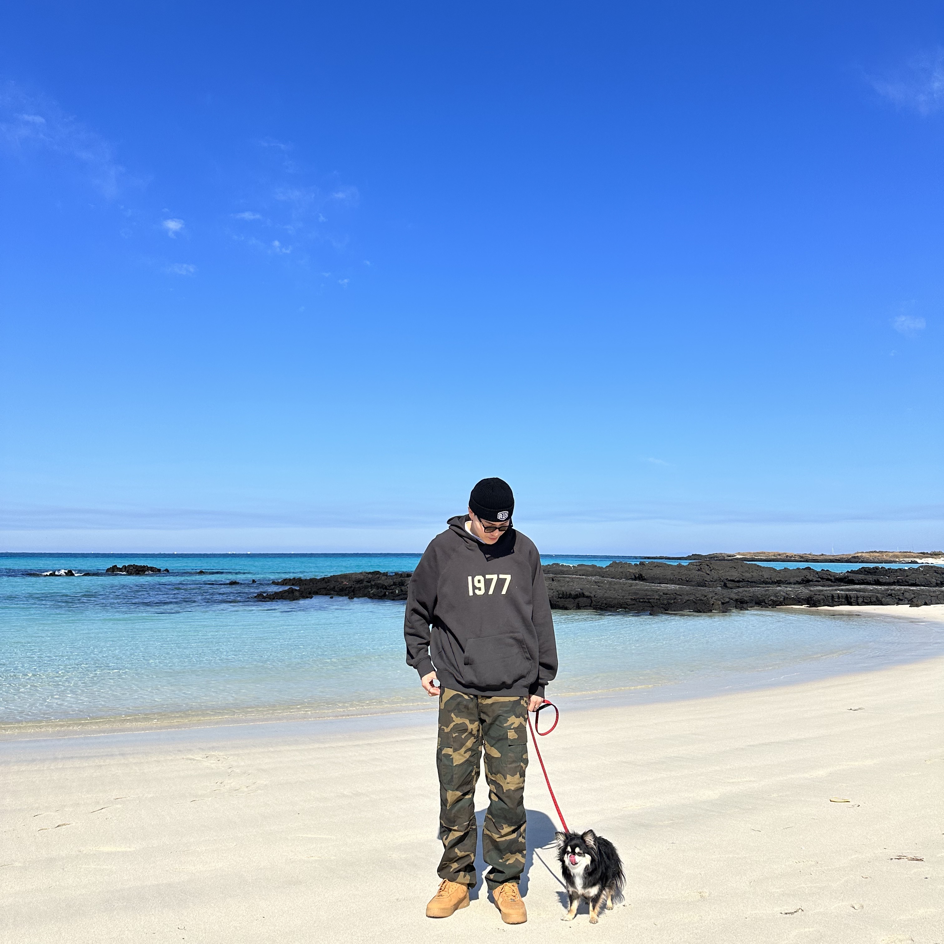 Supreme Military Camp Cap Black - 22FW, Nike x Supreme Air Force 1 Low Flax 착용 스타일 - 2