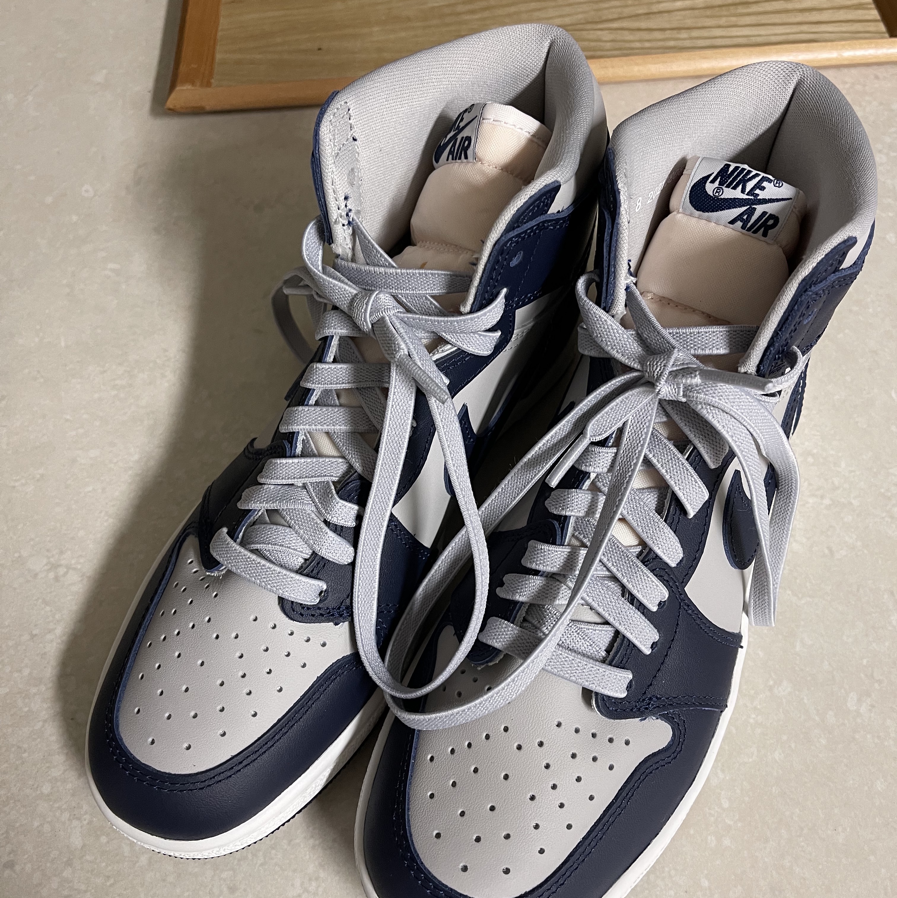 Jordan 1 High 85 College Navy 착용 스타일 - 1