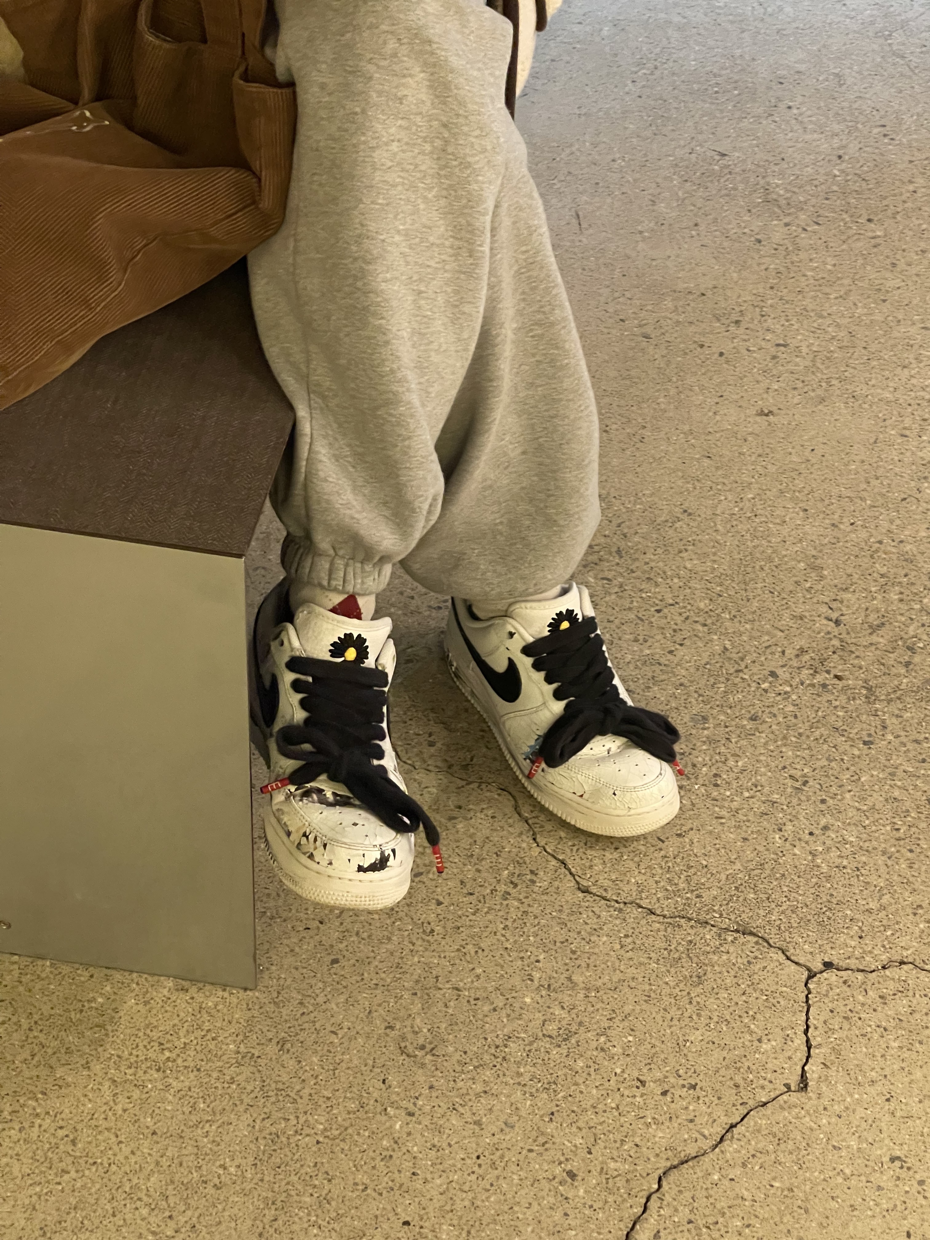 Nike x Peaceminusone Air Force 1 Low Para-Noise 2.0 착용 스타일