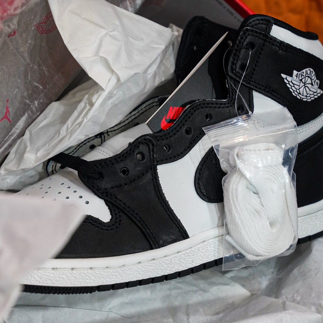Jordan 1 High 85 Black White 착용 스타일 - 1