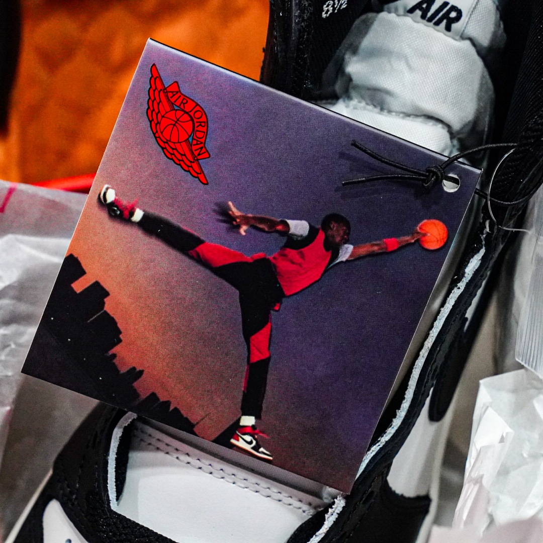 Jordan 1 High 85 Black White 착용 스타일 - 3
