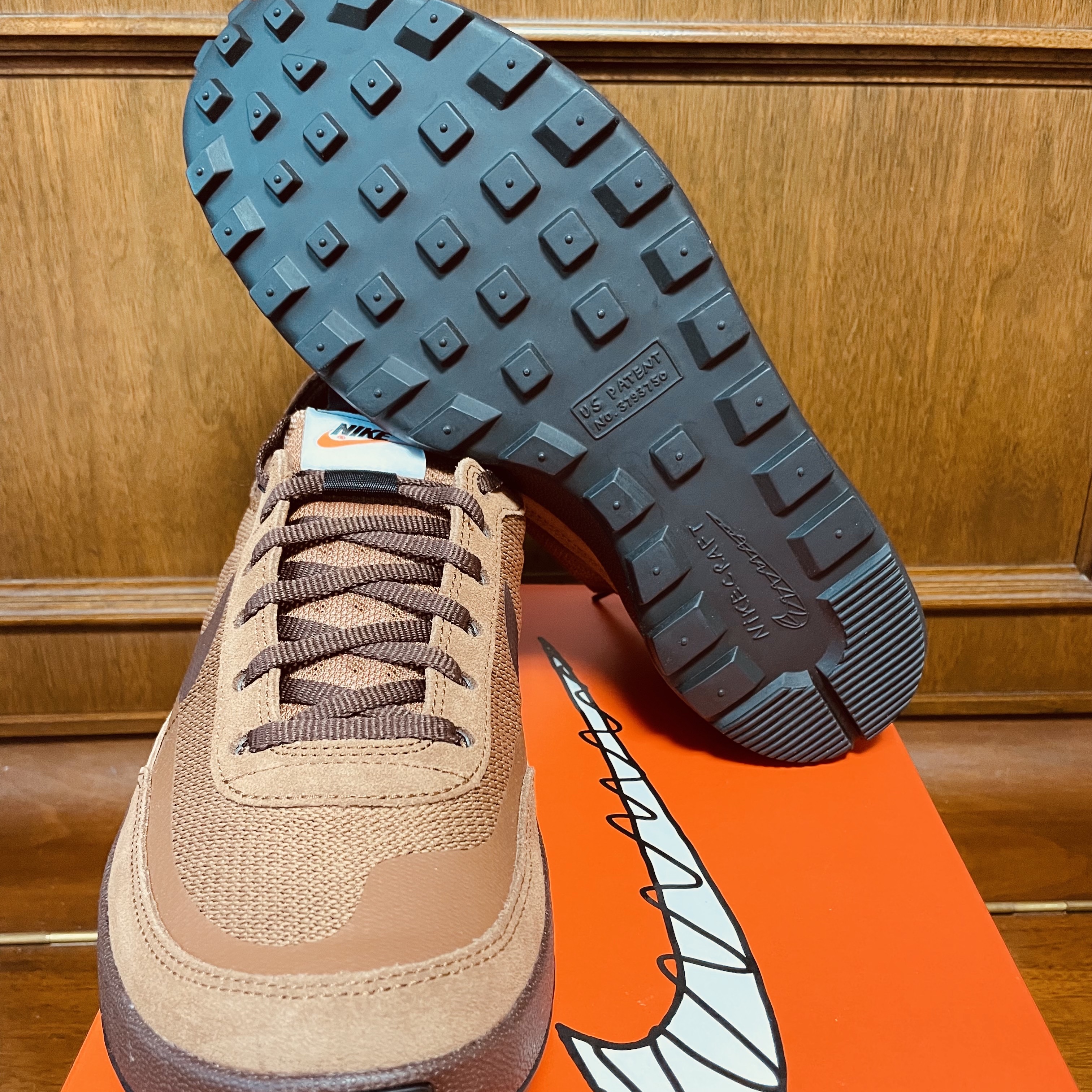 Nike x Tom Sachs General Purpose Shoe Brown 착용 스타일 - 5