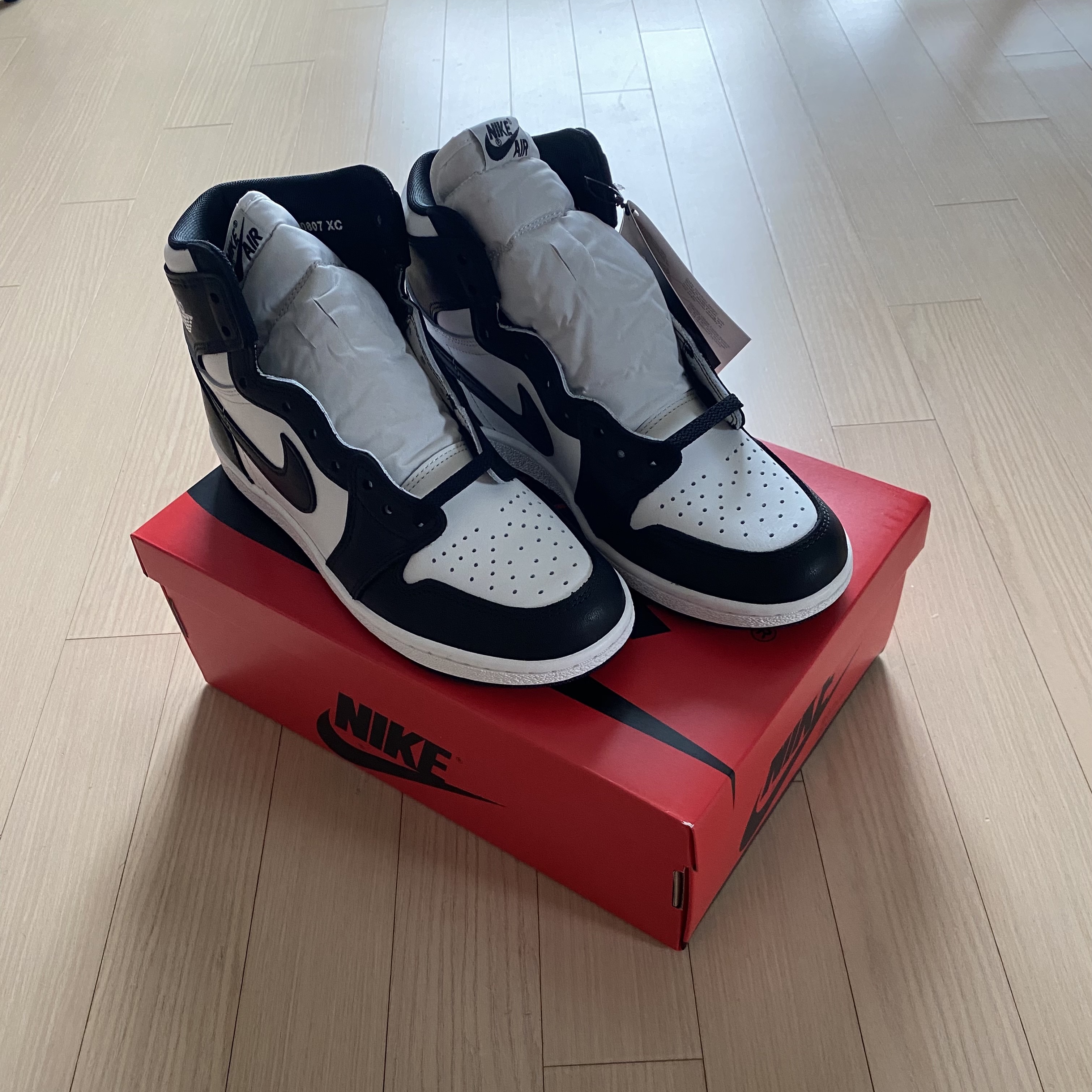 Jordan 1 High 85 Black White 착용 스타일 - 1