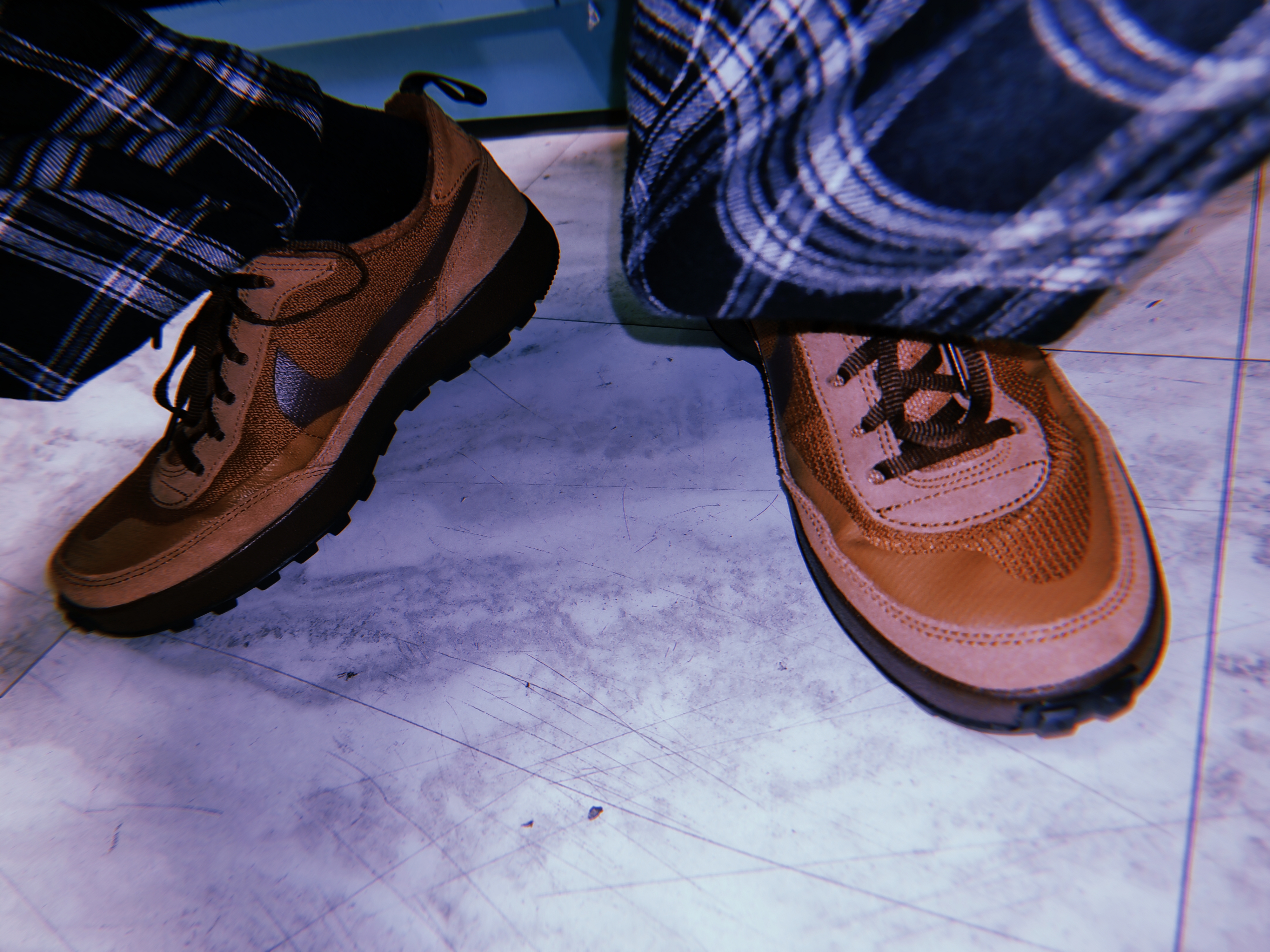 Nike x Tom Sachs General Purpose Shoe Brown 착용 스타일 - 1